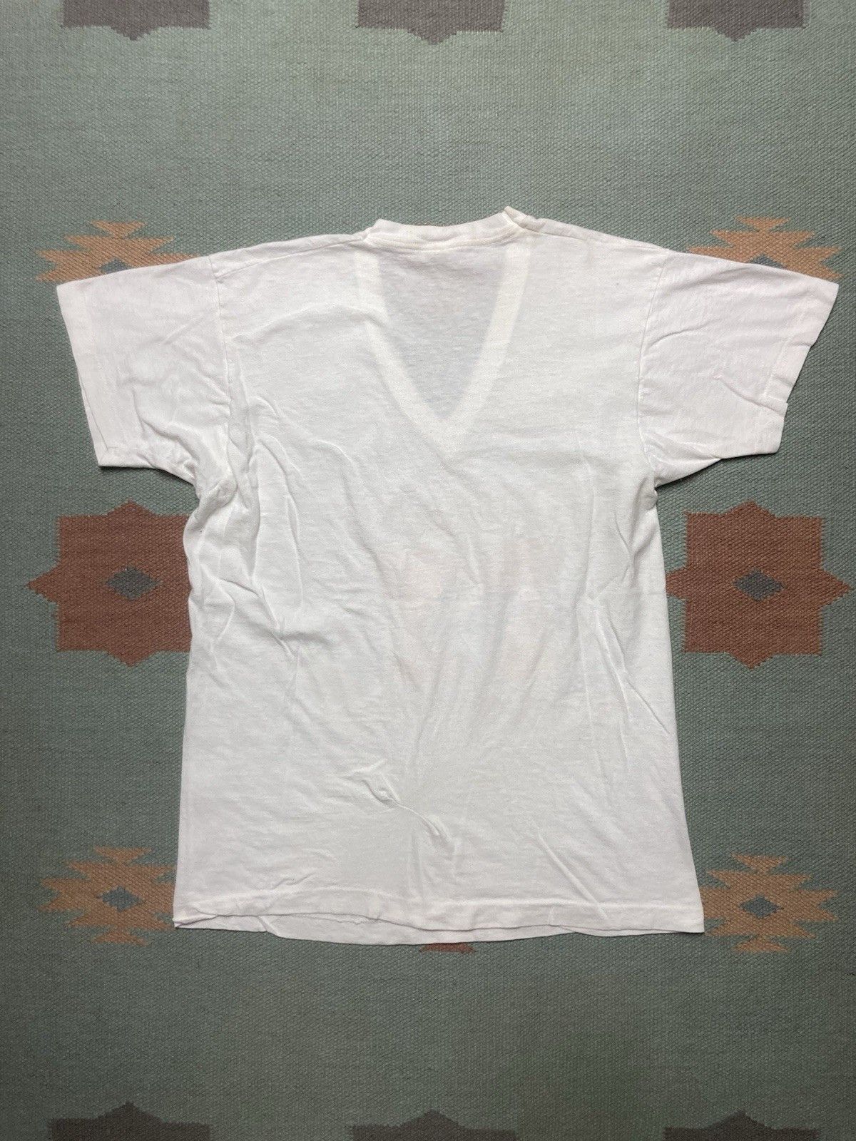 Fruit Of The Loom × Vintage 70s 80s t shirt v neck university of Michigan wolverines L Size US L / EU 52-54 / 3 - 7 Thumbnail