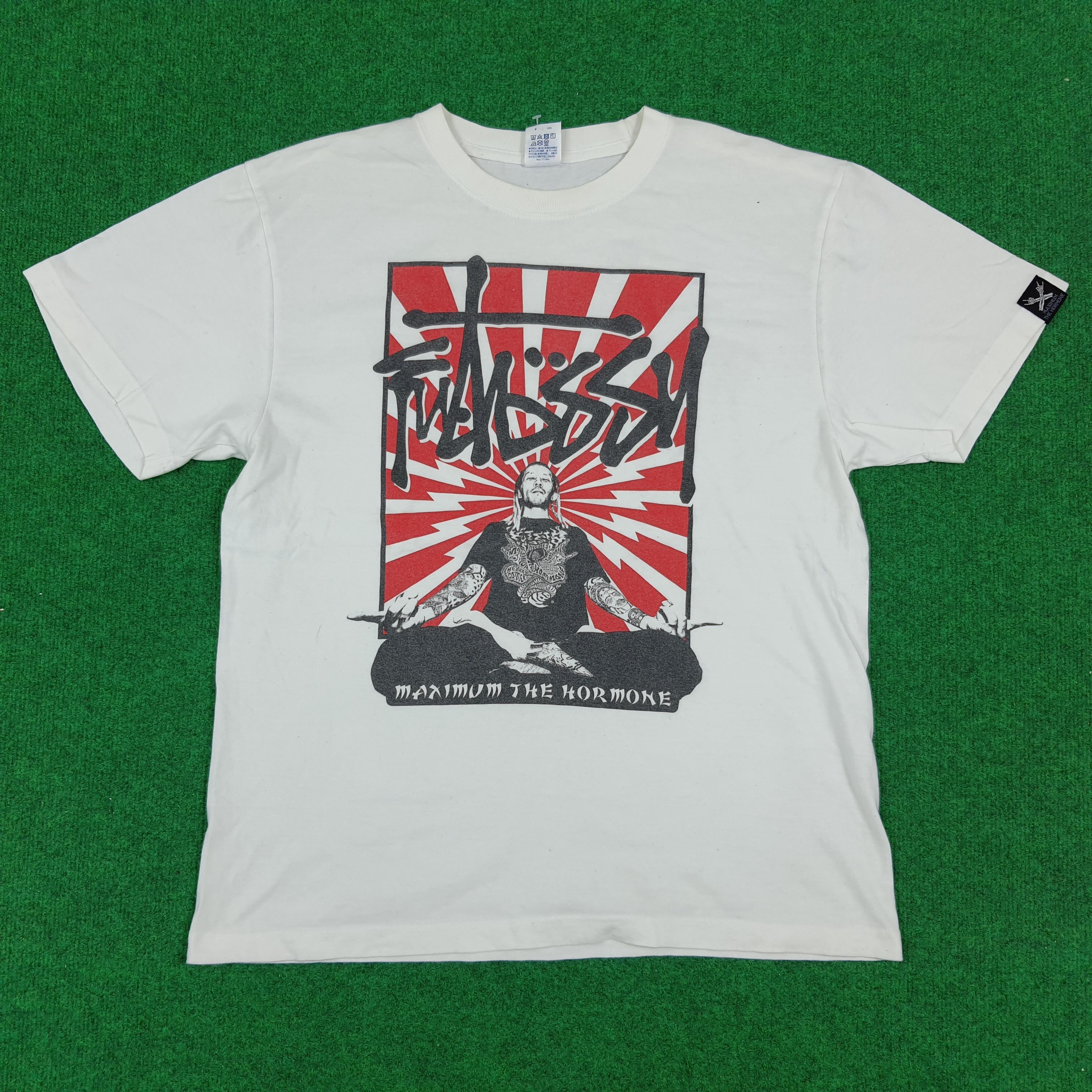 Band Tees × Japanese Brand × Vintage Vintage Maximum The Hormone Band Futossy Stussy Style Tshirt Size US L / EU 52-54 / 3 - 1 Thumbnail
