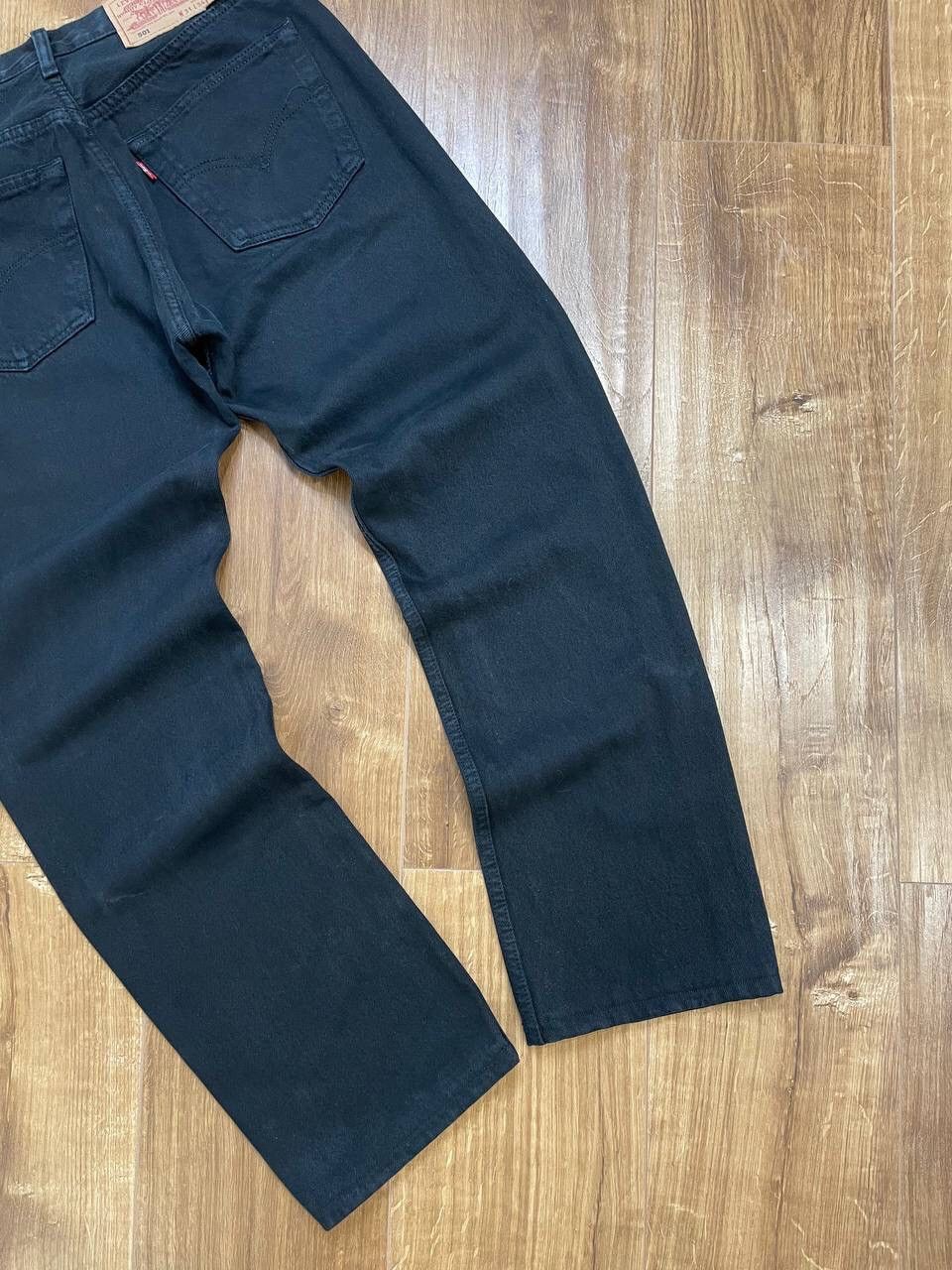Levi's Vintage 90’s Y2K Style Levi’s 501 Black Denim Jeans Pants Size US 31 - 11 Thumbnail