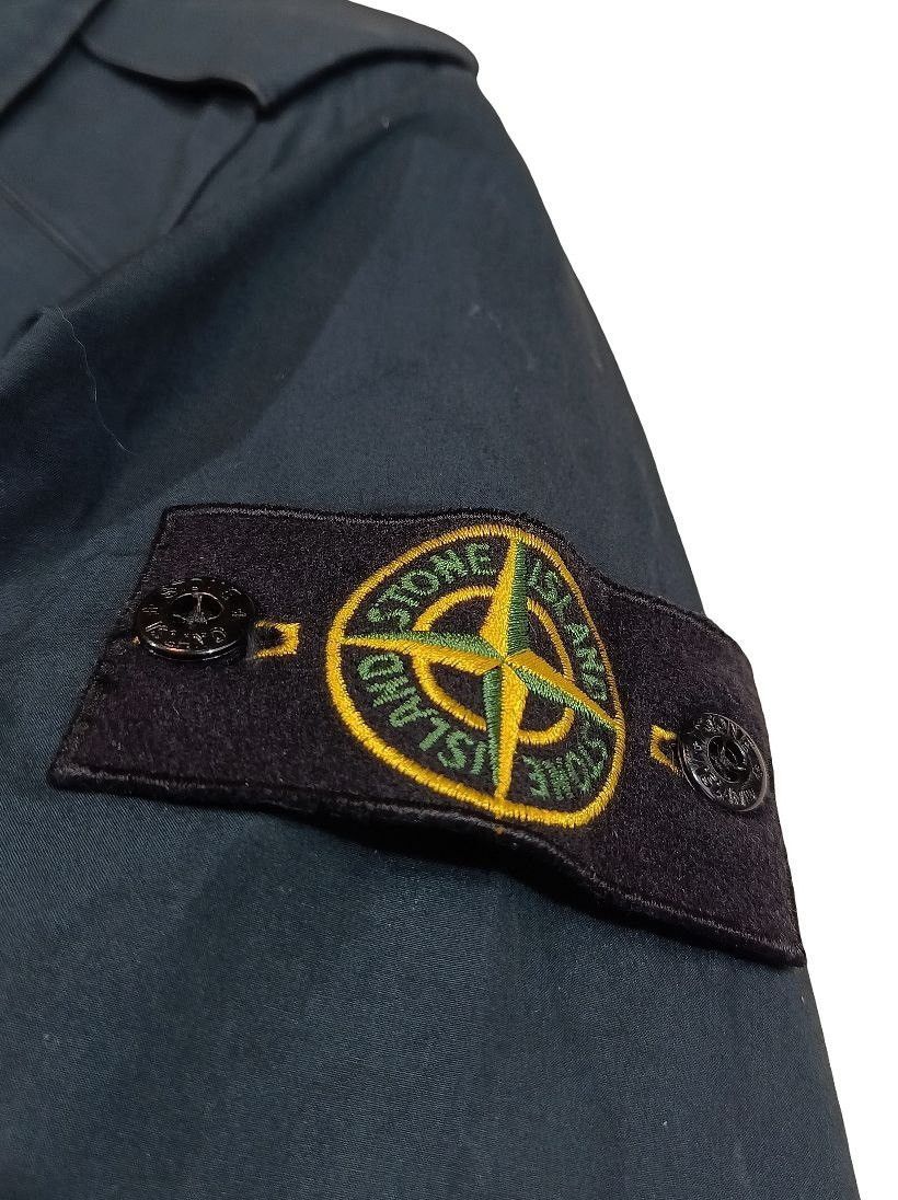 Stone Island Stone Island 2015 Tan 3L Performance Cotton Trench Coat Size US L / EU 52-54 / 3 - 9 Thumbnail