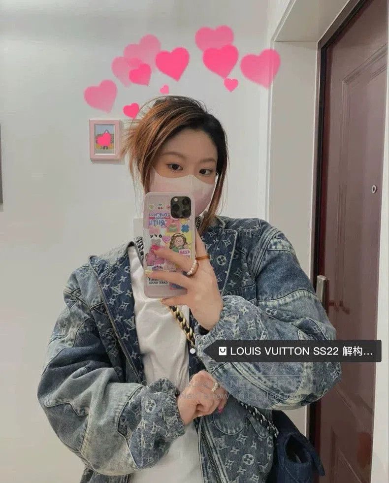 Louis Vuitton Louis Vuitton Blue Denim Logo Jacket. Size US L / EU 52-54 / 3 - 2 Thumbnail