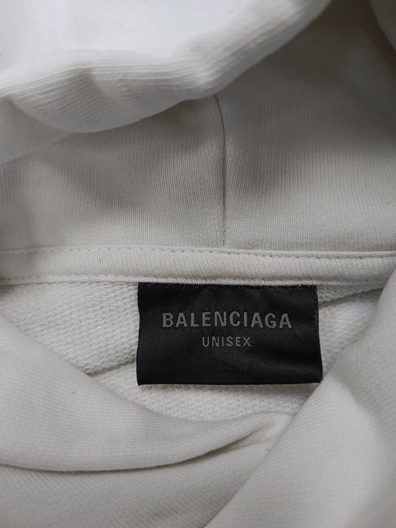 Balenciaga Balenciaga Love letter hoodie white Size US M / EU 48-50 / 2 - 3 Thumbnail