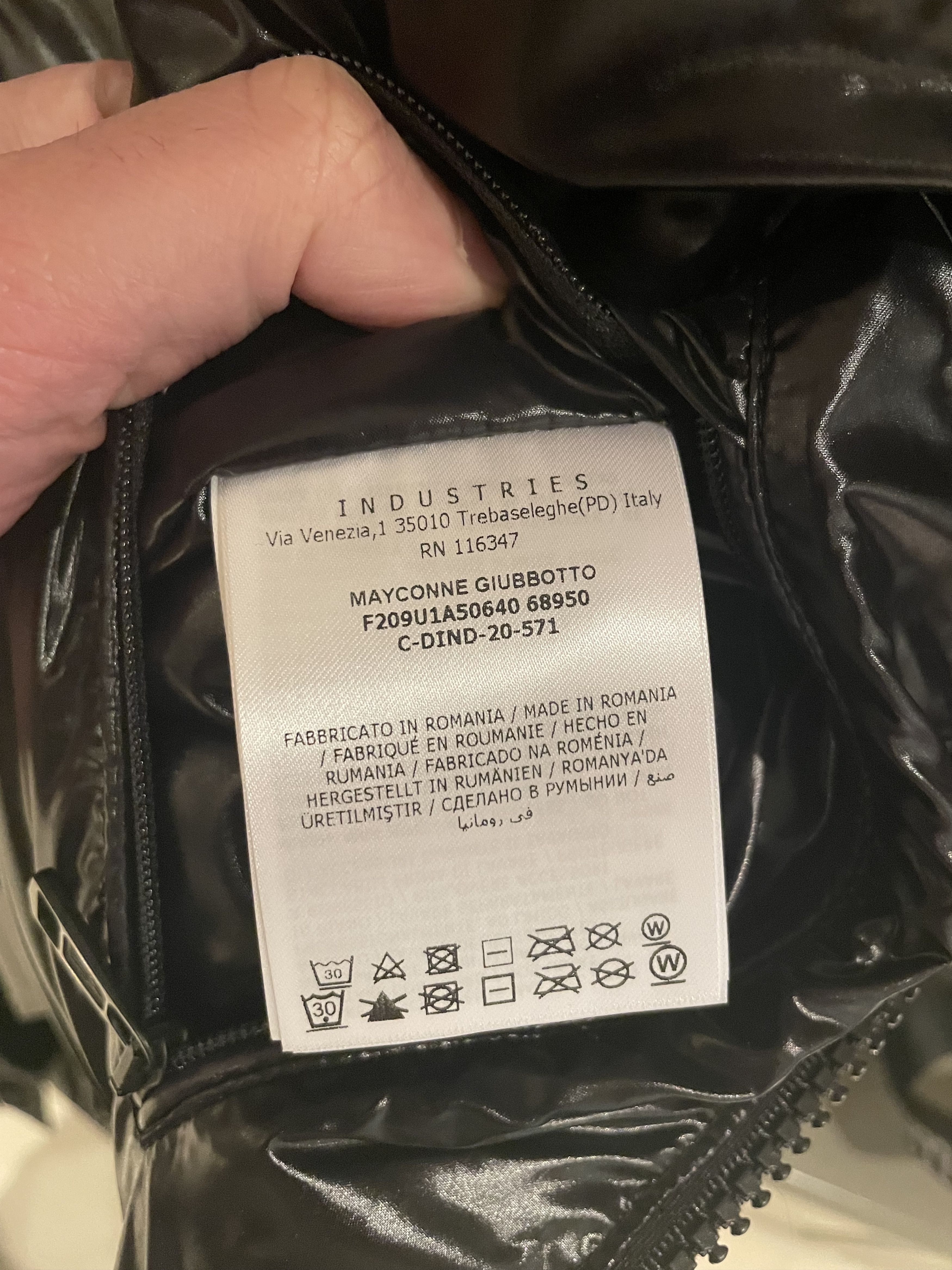 Fragment Design Moncler x Fragment MAYCONNE GIUBBOTTO down jacket Size US M / EU 48-50 / 2 - 10 Thumbnail