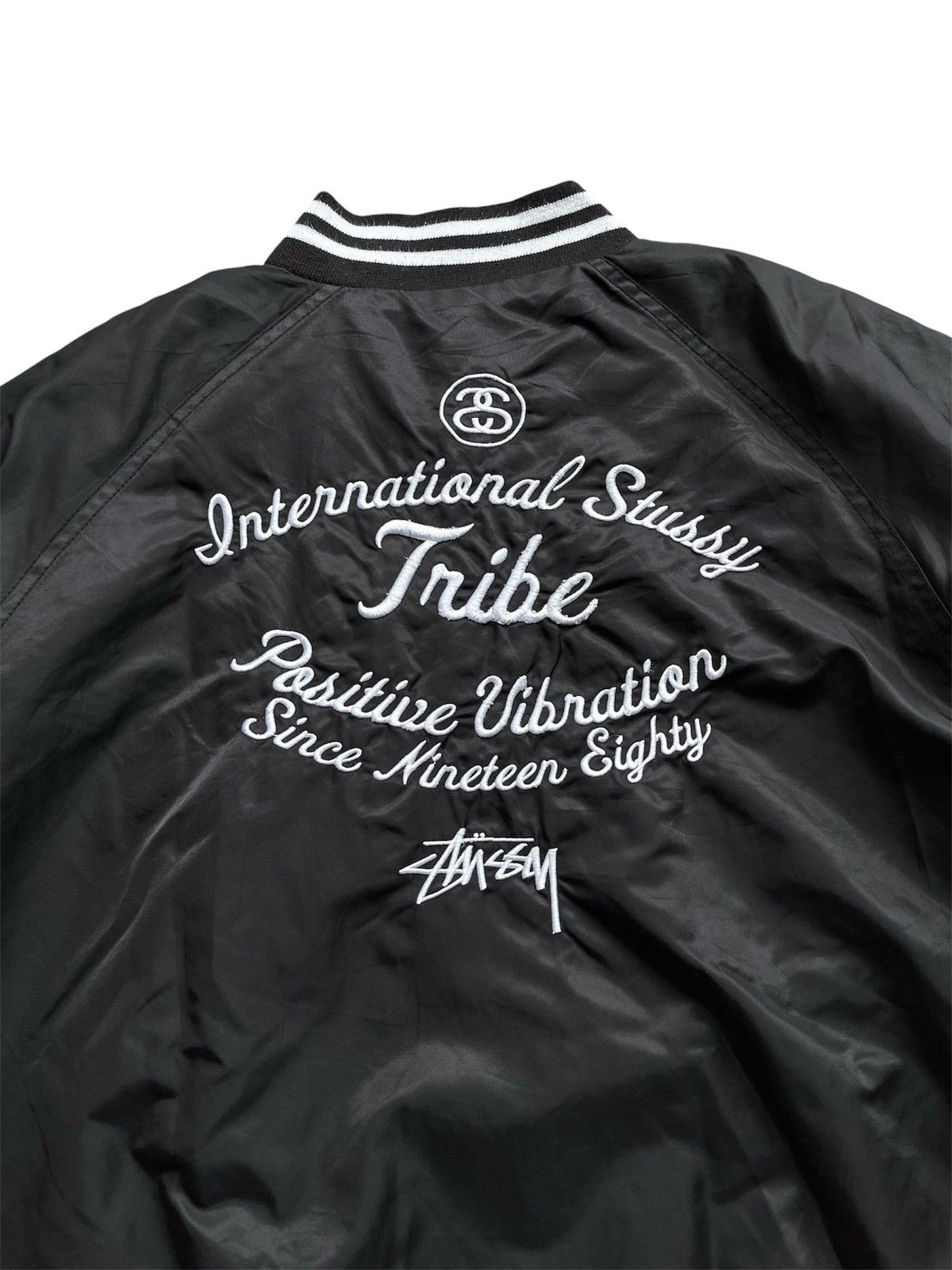 Stussy Vintage Stüssy Varsity Nylon Jacket Size US M / EU 48-50 / 2 - 3 Thumbnail