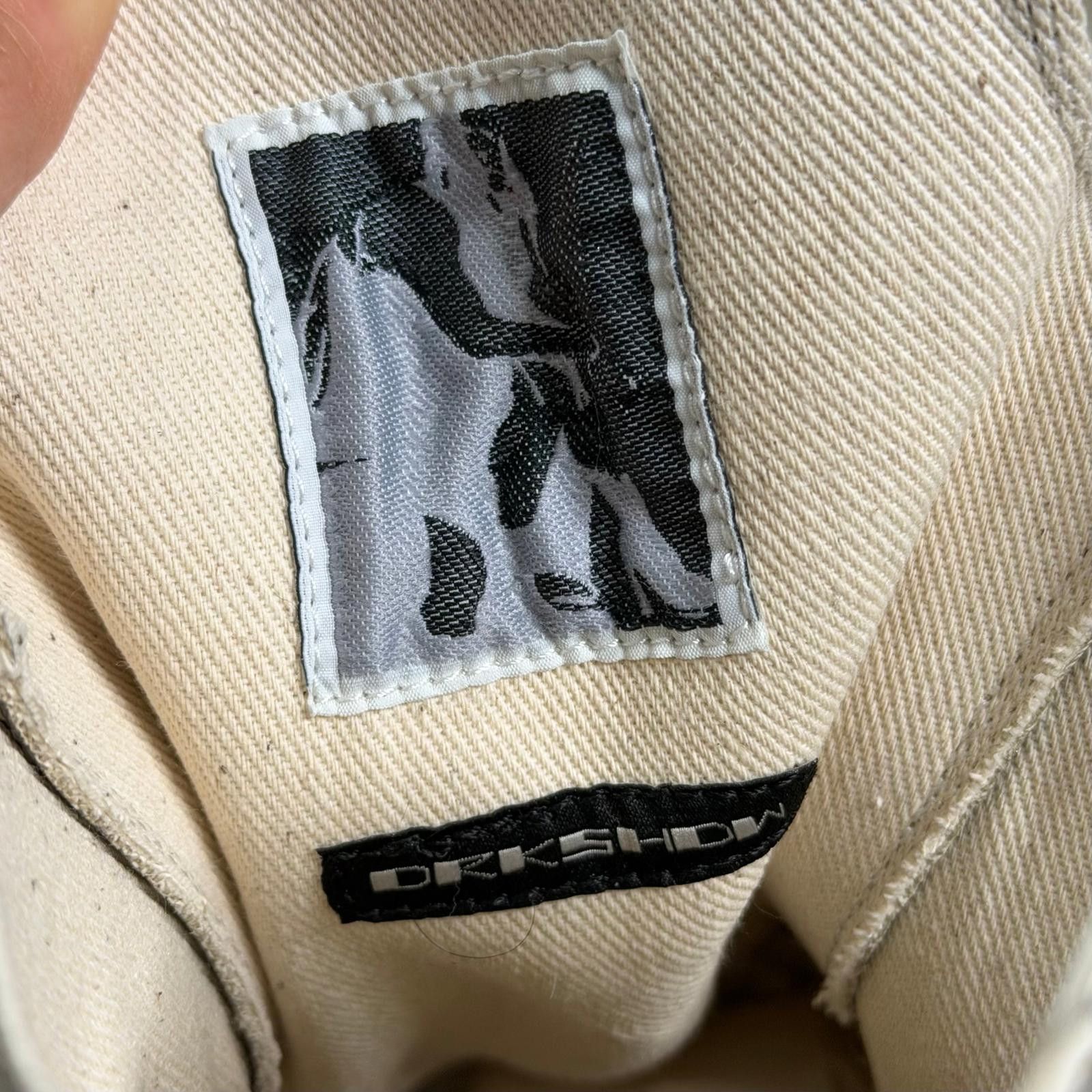 Rick Owens Rick Owens Foiled Denim Ramones Sneakers Size US 9 / EU 42 - 10 Thumbnail