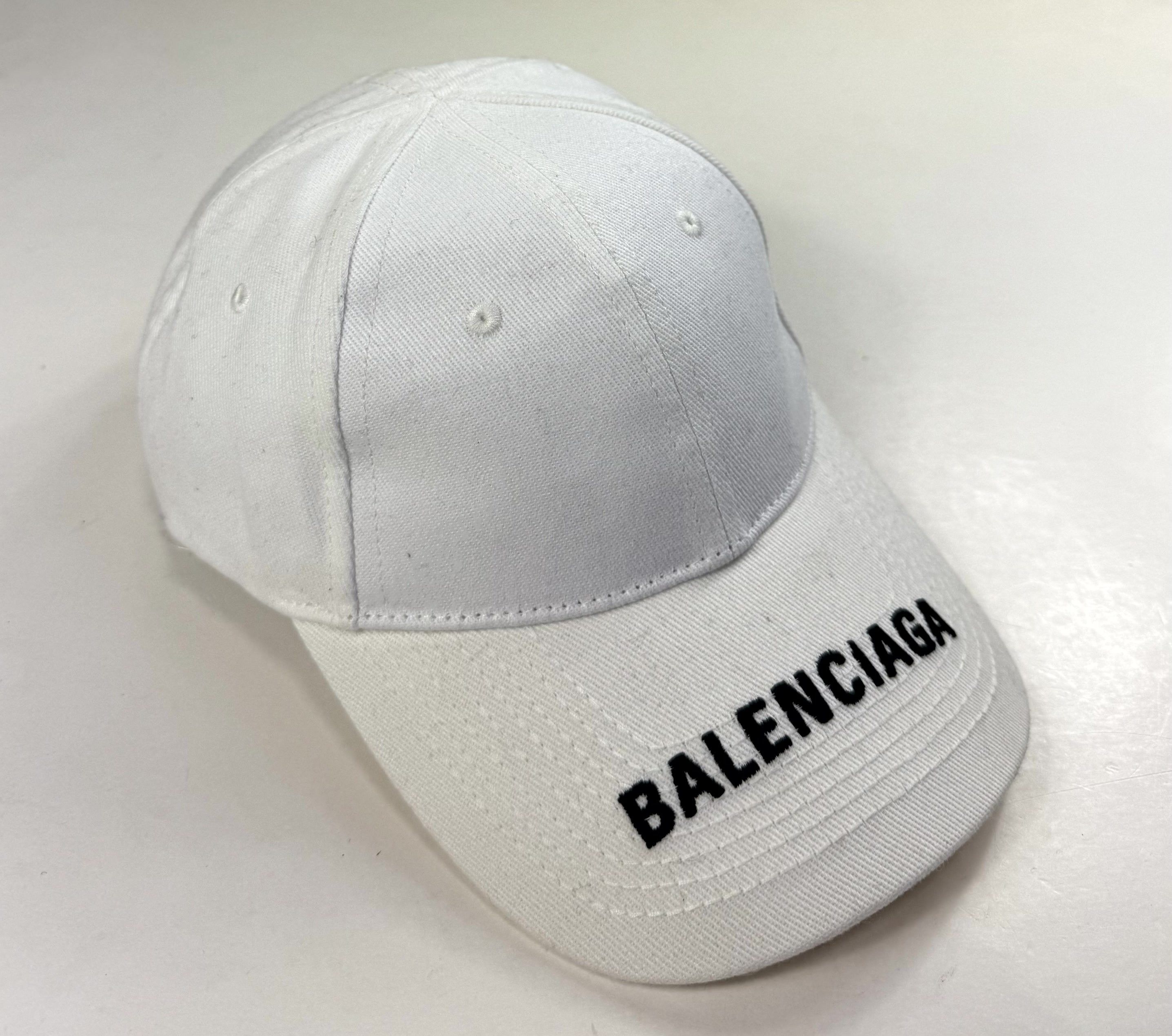 BALENCIAGA ホワイトキャップ Balenciaga Top League Cap 'White' 766858410B29000