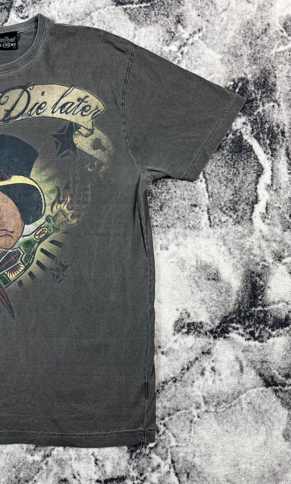 Alchemy Equipment Alchemy England Skull Graphic T Shirt Vintage Style XL Size US XL / EU 56 / 4 - 3 Thumbnail
