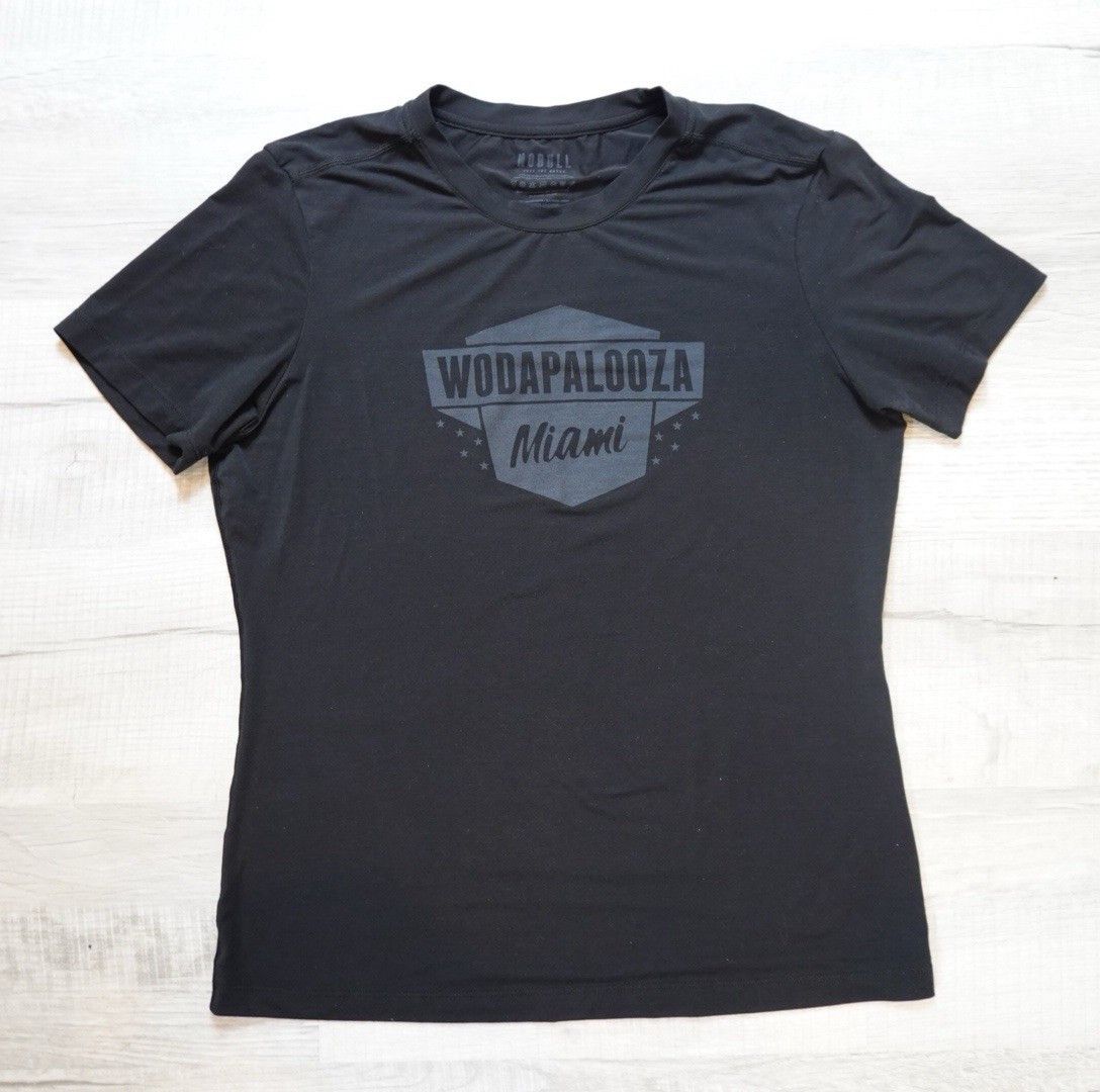 Other NOBULL Wodapalooza Miami Black Tee Womens Large CrossFit Size L / US 10 / IT 46 - 1 Thumbnail