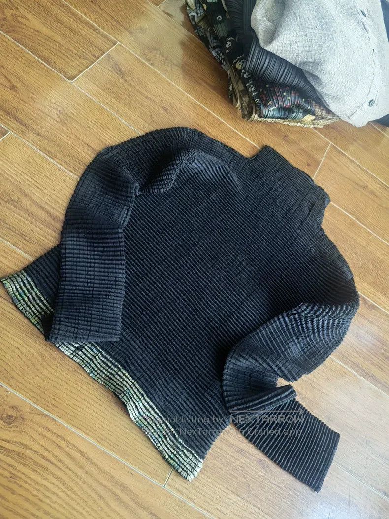 Issey Miyake Issey Miyake Black Long Sleeve Size M / US 6-8 / IT 42-44 - 2 Thumbnail