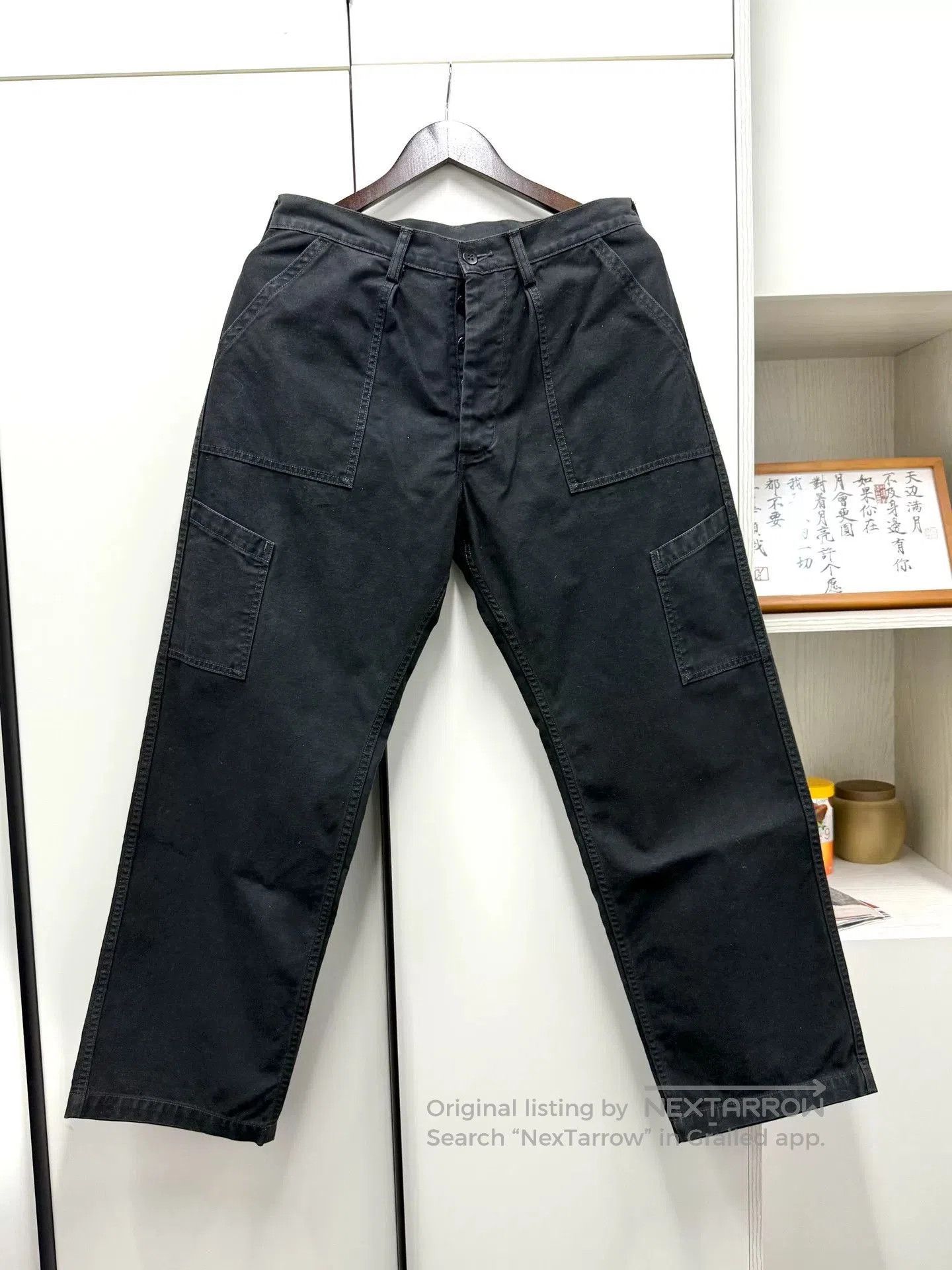 TOYS McCOY Toys McCoy Fine Canvas Pilot Cargo Pants. Size US 32 / EU 48 - 1 Thumbnail