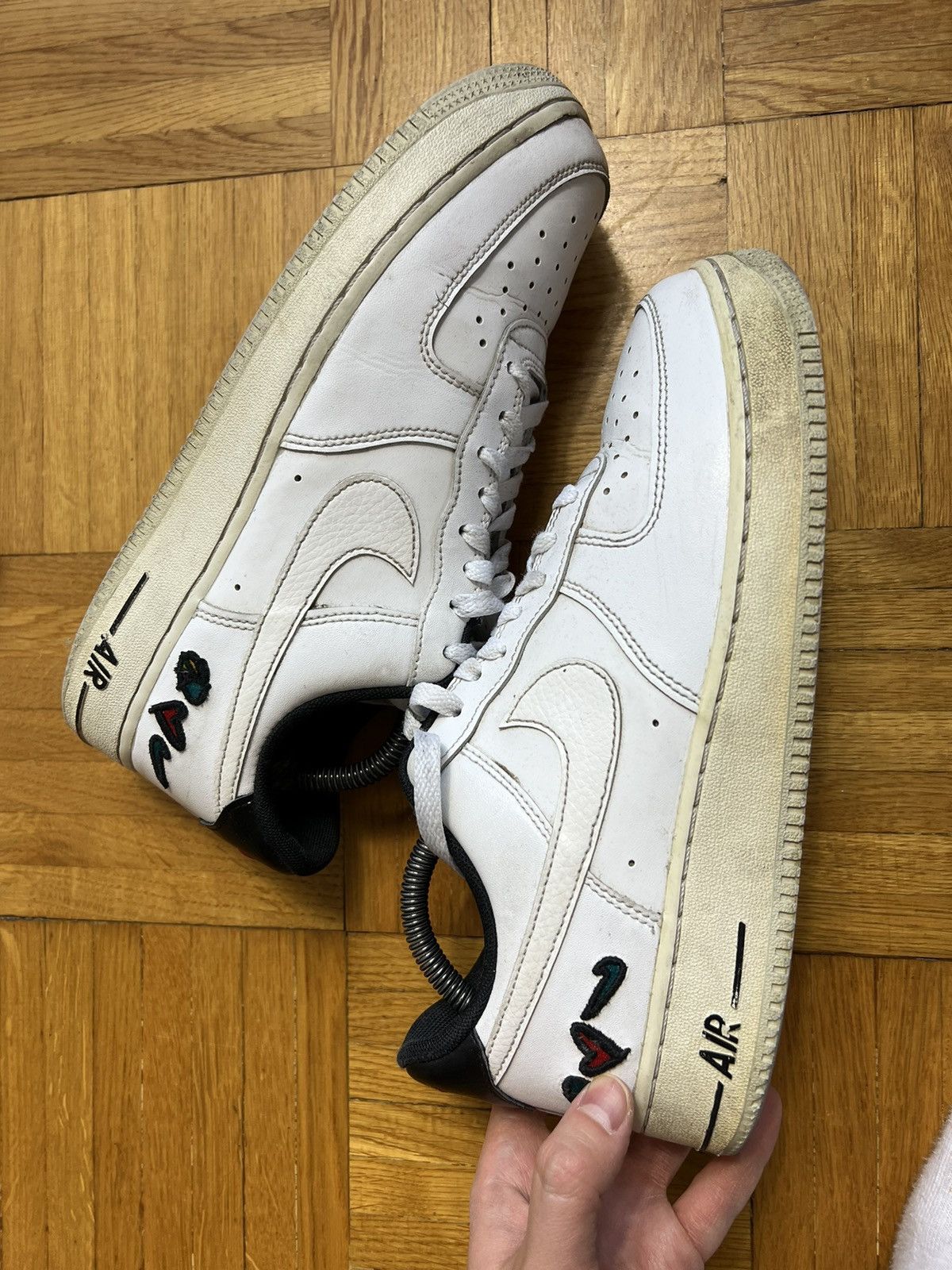 Nike Shoes Nike Air Force 1 Peace Love Nike 07 LV8 Size US 8 / EU 41 - 7 Thumbnail