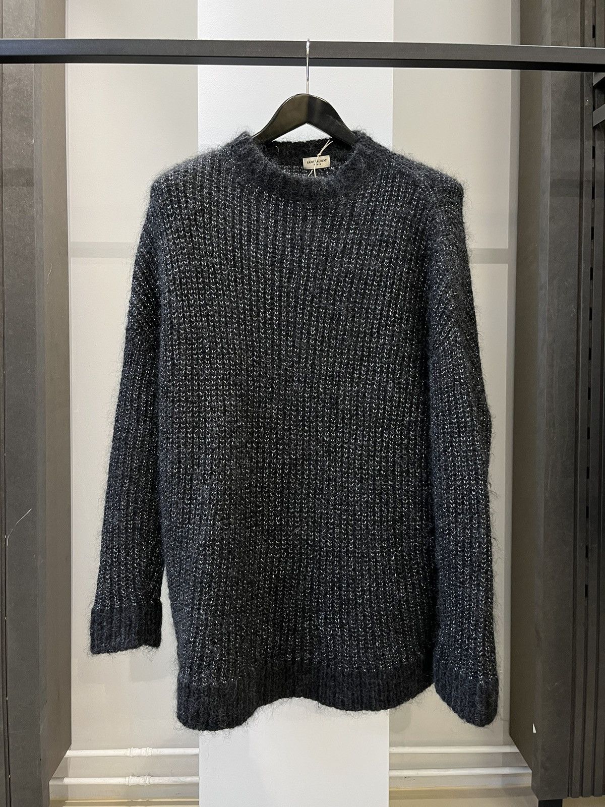 Saint Laurent Paris Saint Laurent mohair sweater | Grailed