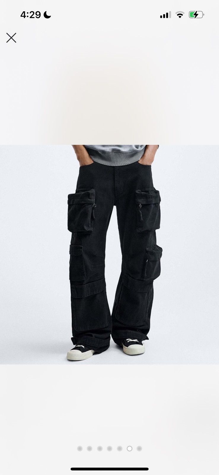 Zara ZARA cargo bundle Size US 31 - 6 Thumbnail
