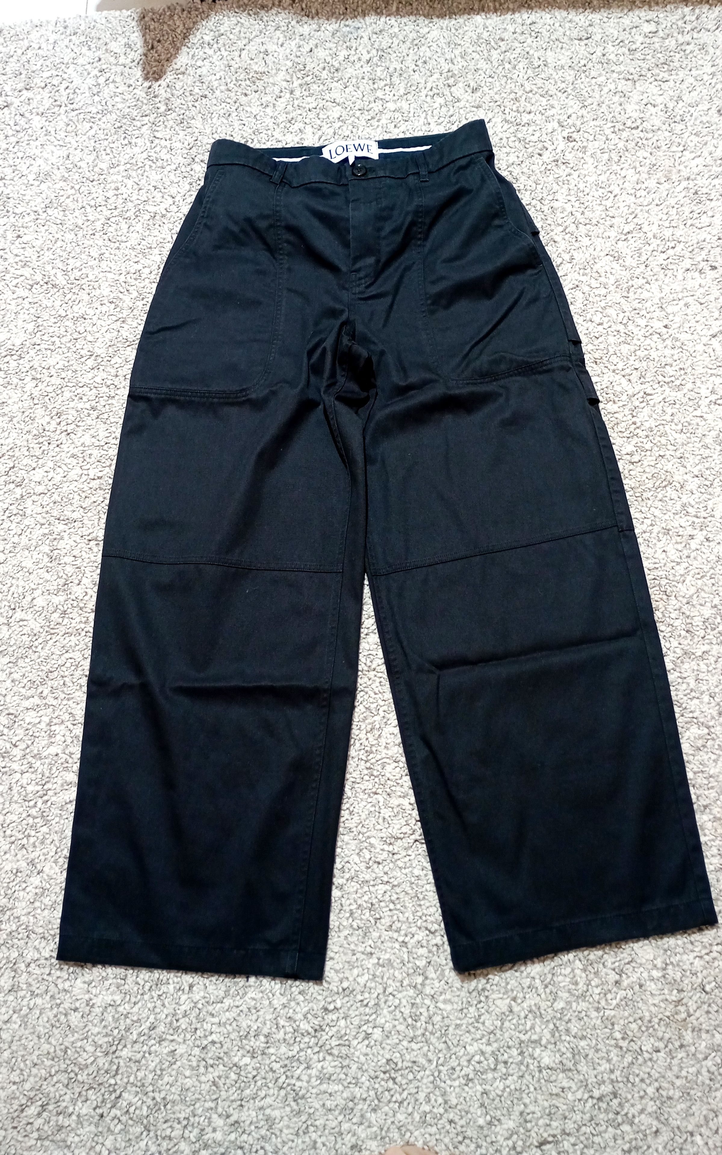 Loewe Loewe Baggy Khaki Cargo Pants Size US 34 / EU 50 - 2 Thumbnail