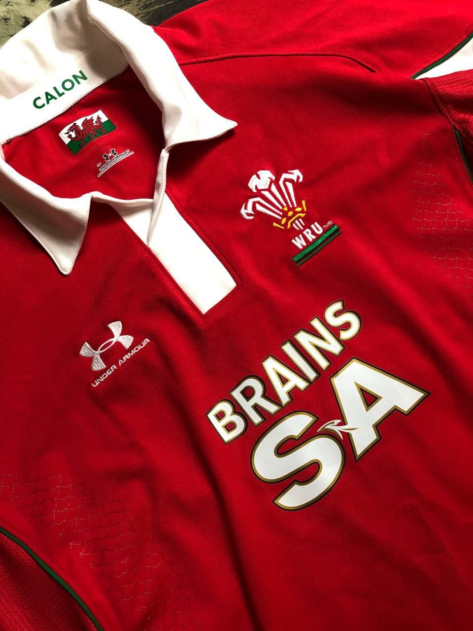 Under Armour Under Armour Wales Rugby Union Football Jersey Size L Size US L / EU 52-54 / 3 - 6 Thumbnail