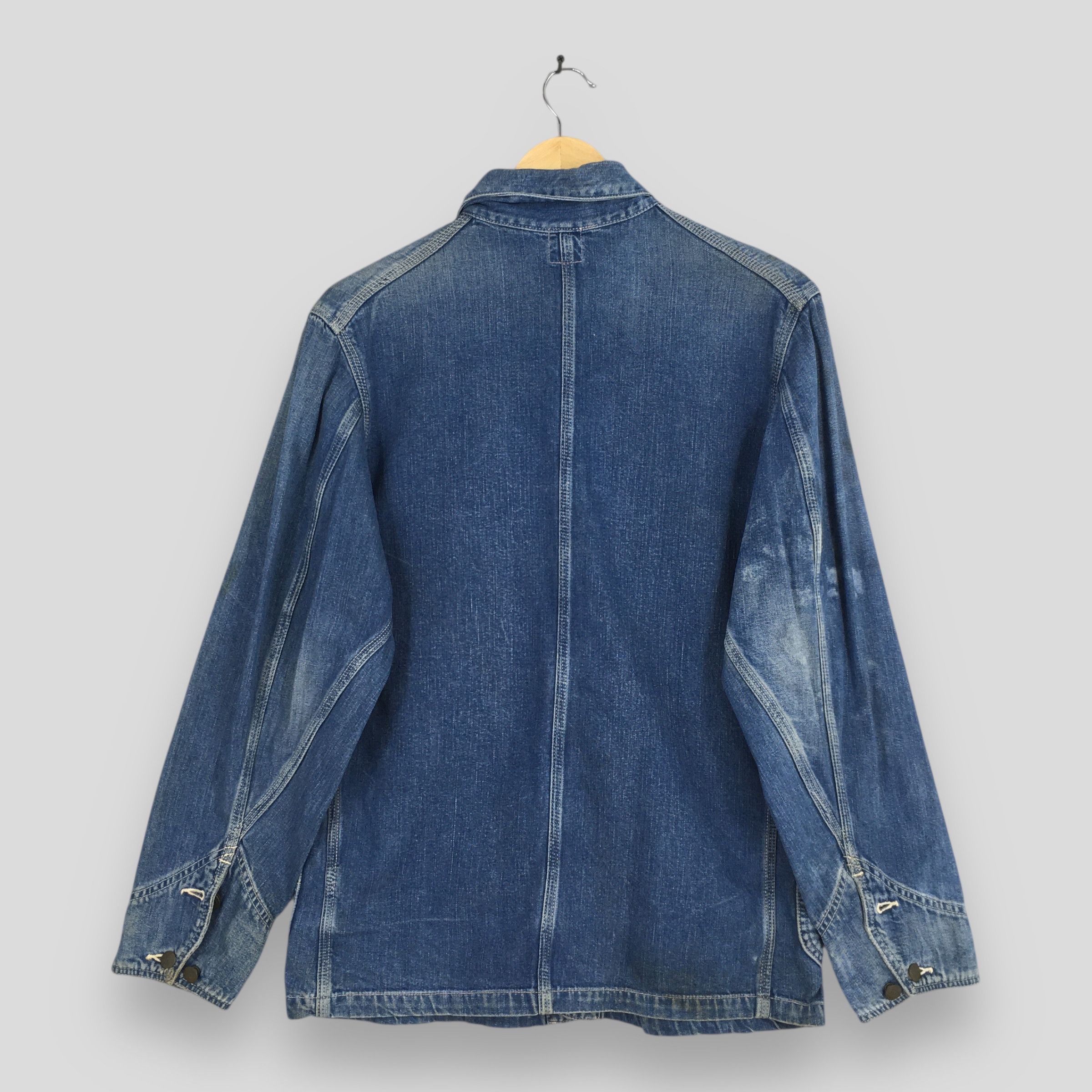 Lee Vintage 1990's Lee Sanforized Denim Worker Jacket M Size US M / EU 48-50 / 2 - 8 Thumbnail