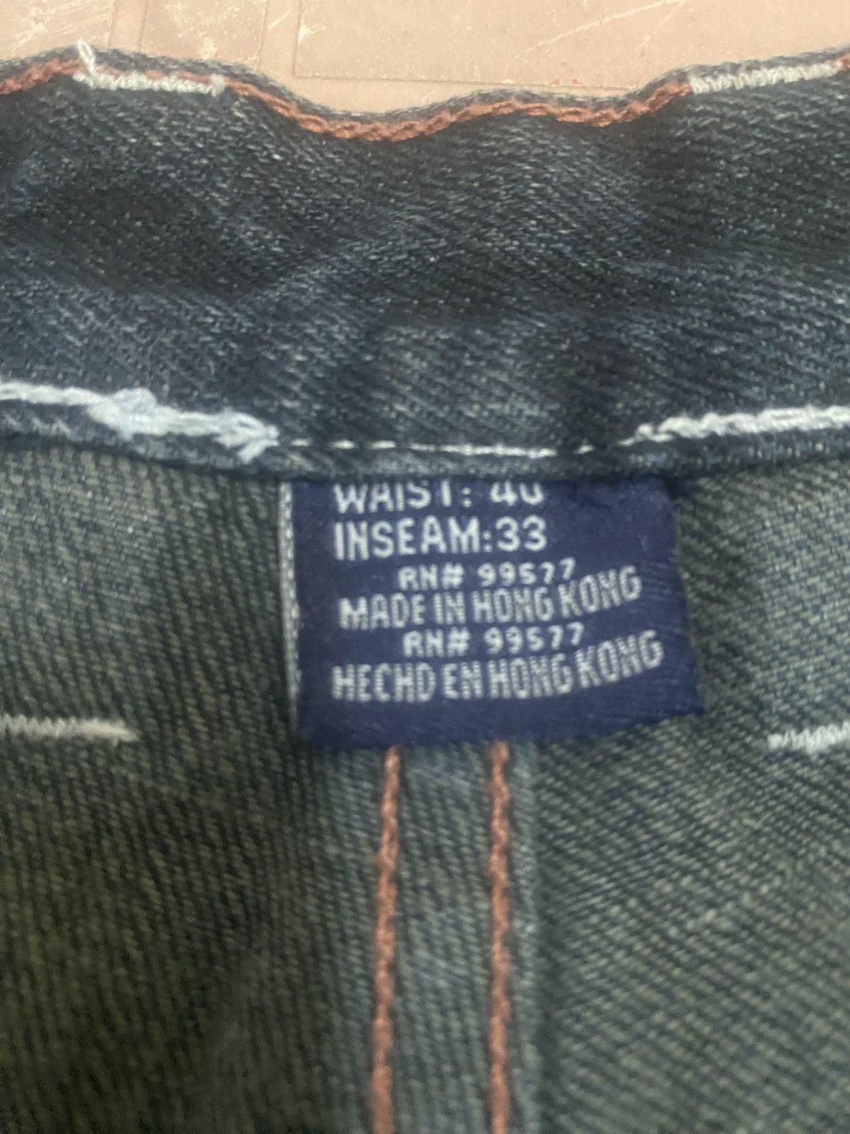 Designer PHAT FARM JEANS Size US 40 / EU 56 - 8 Thumbnail