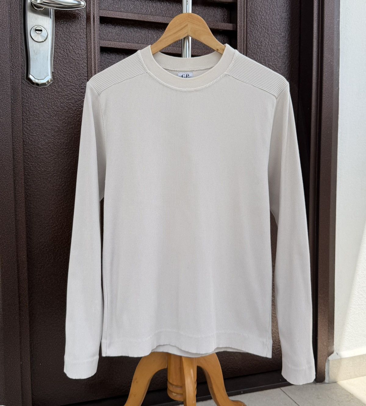 C.P. Company C.P. Company. Dry Waffle Crew Crewneck L/Sleeve Size US M / EU 48-50 / 2 - 2 Thumbnail