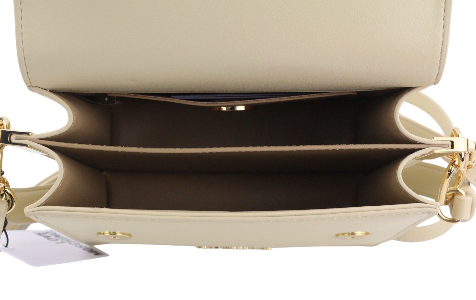 Love Moschino BORSA PU SOUL OS Beige Logo Crossbody 87745 Size ONE SIZE - 9 Thumbnail