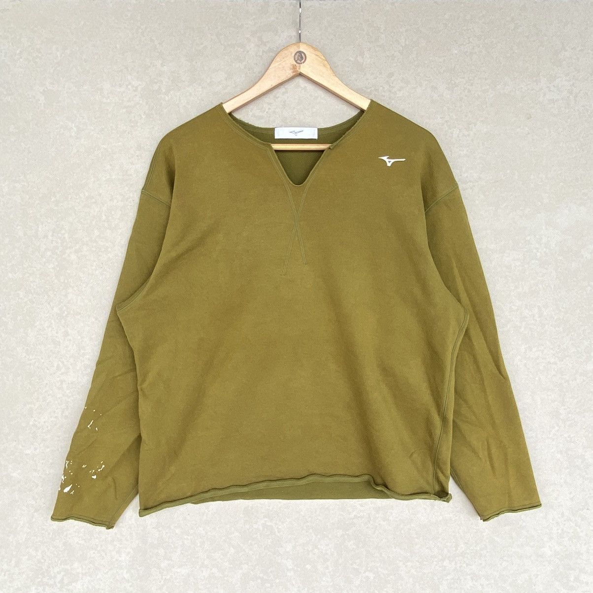 Other Vintage Mizuno Small Logo Printed Crewneck Sweatshirt Green Size US M / EU 48-50 / 2 - 1 Thumbnail
