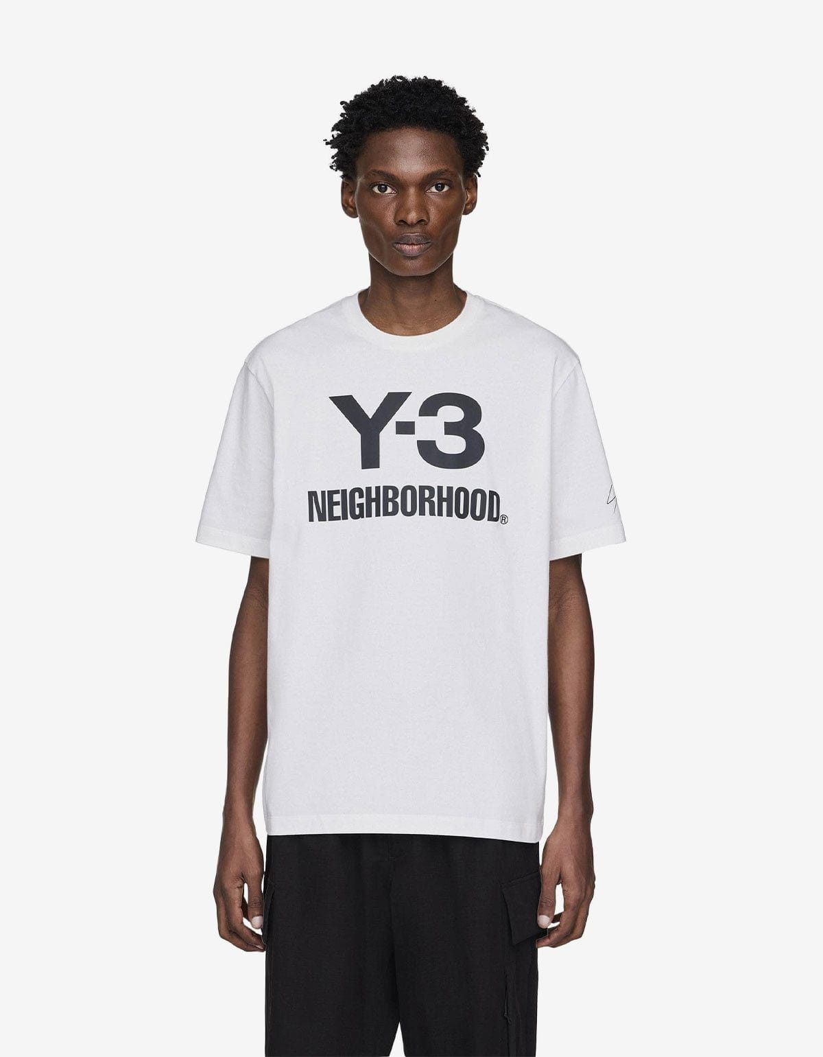 Y-3 Y-3 Neighborhood White Logo T-Shirt Size US M / EU 48-50 / 2 - 2 Thumbnail