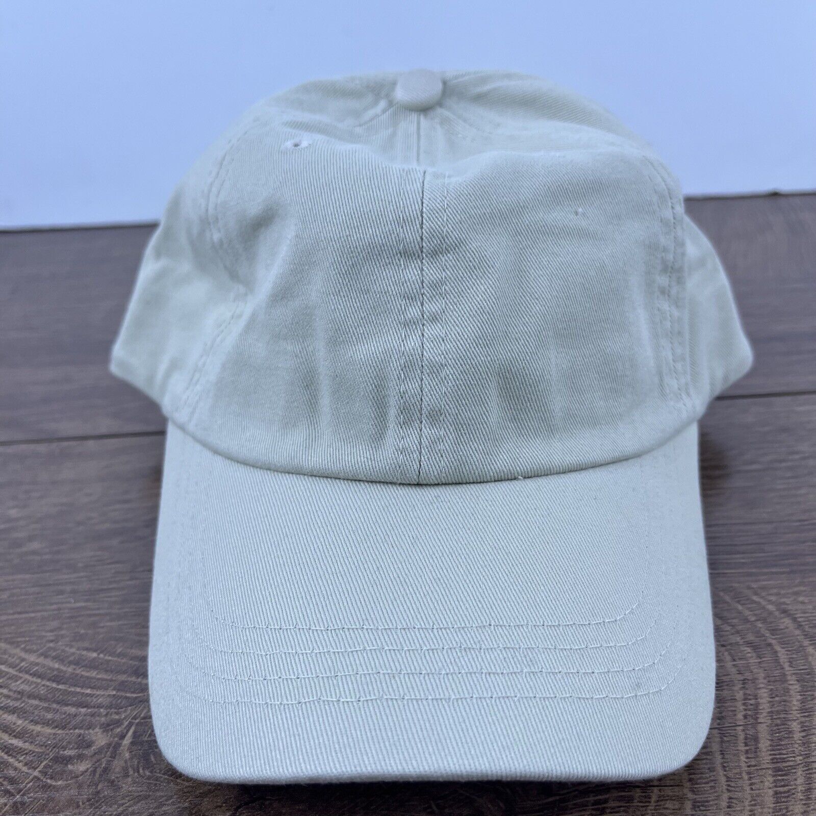 Other Plain Tan Hat Brown Adjustable Hat Tan Adult Size Hat Size ONE SIZE - 2 Thumbnail