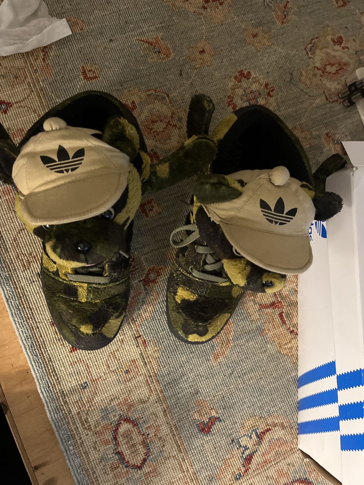 Adidas × Jeremy Scott JEREMY SCOTT X ADIDAS Camo Bear Size US 8.5 / EU 41-42 - 5 Thumbnail