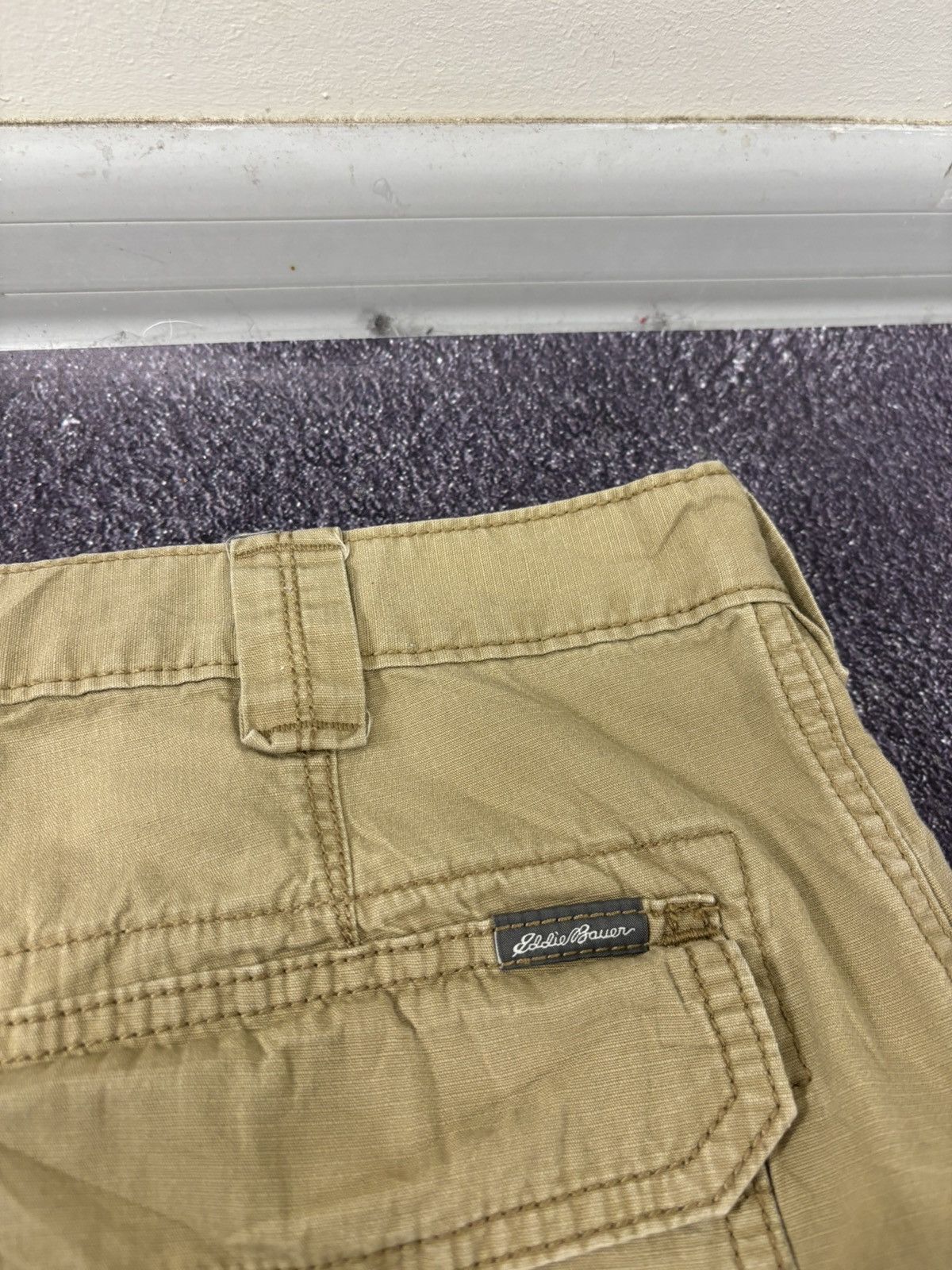 Eddie Bauer Eddie Bauer Vintage Y2K Men’s Utility Hype Dyed Cargo Shorts Size US 36 / EU 52 - 15 Thumbnail