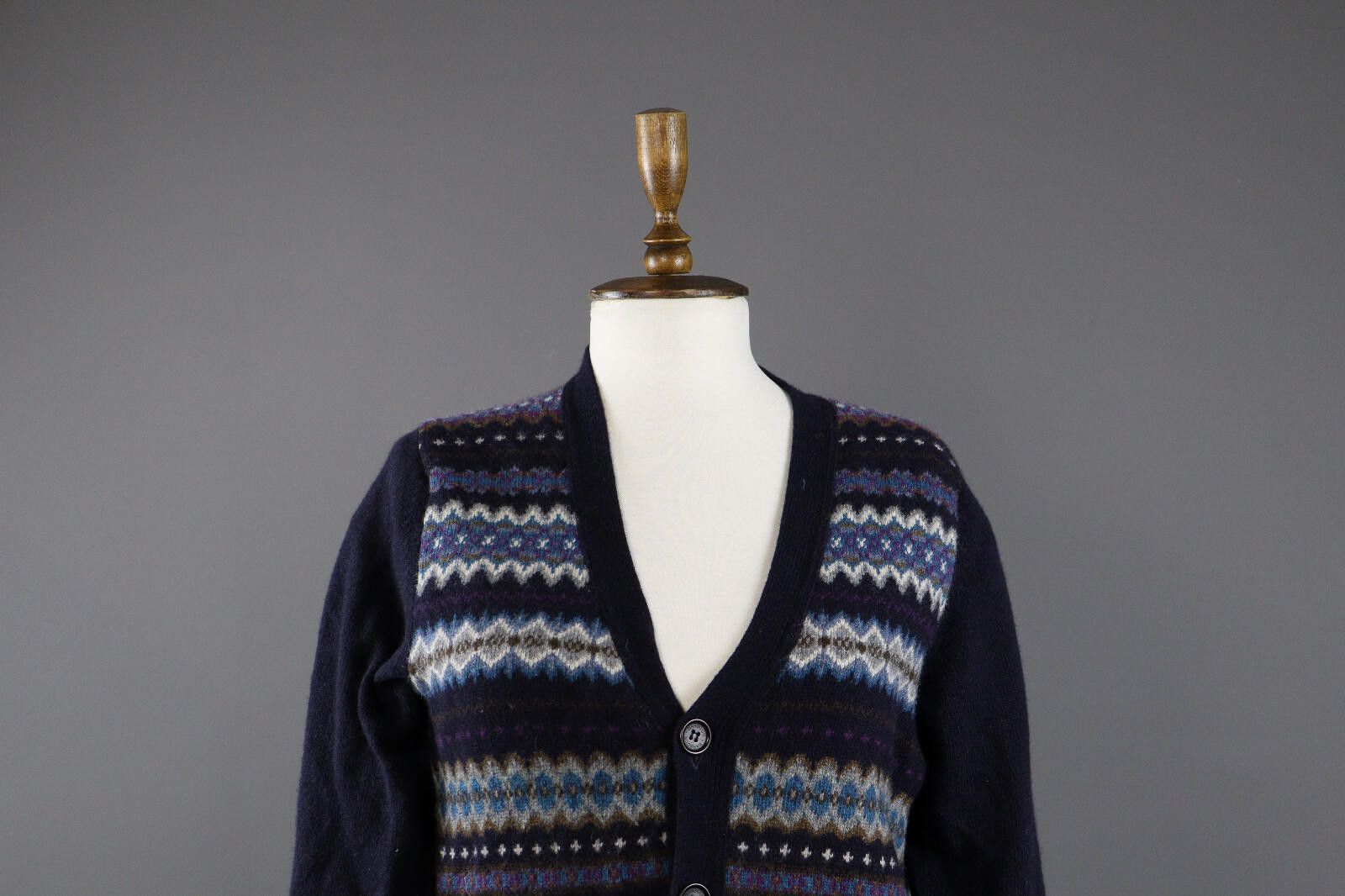 Barbour Barbour Beacon Brand Milton Fair Isle Cardi Sweater Size S Size S / US 4 / IT 40 - 2 Thumbnail