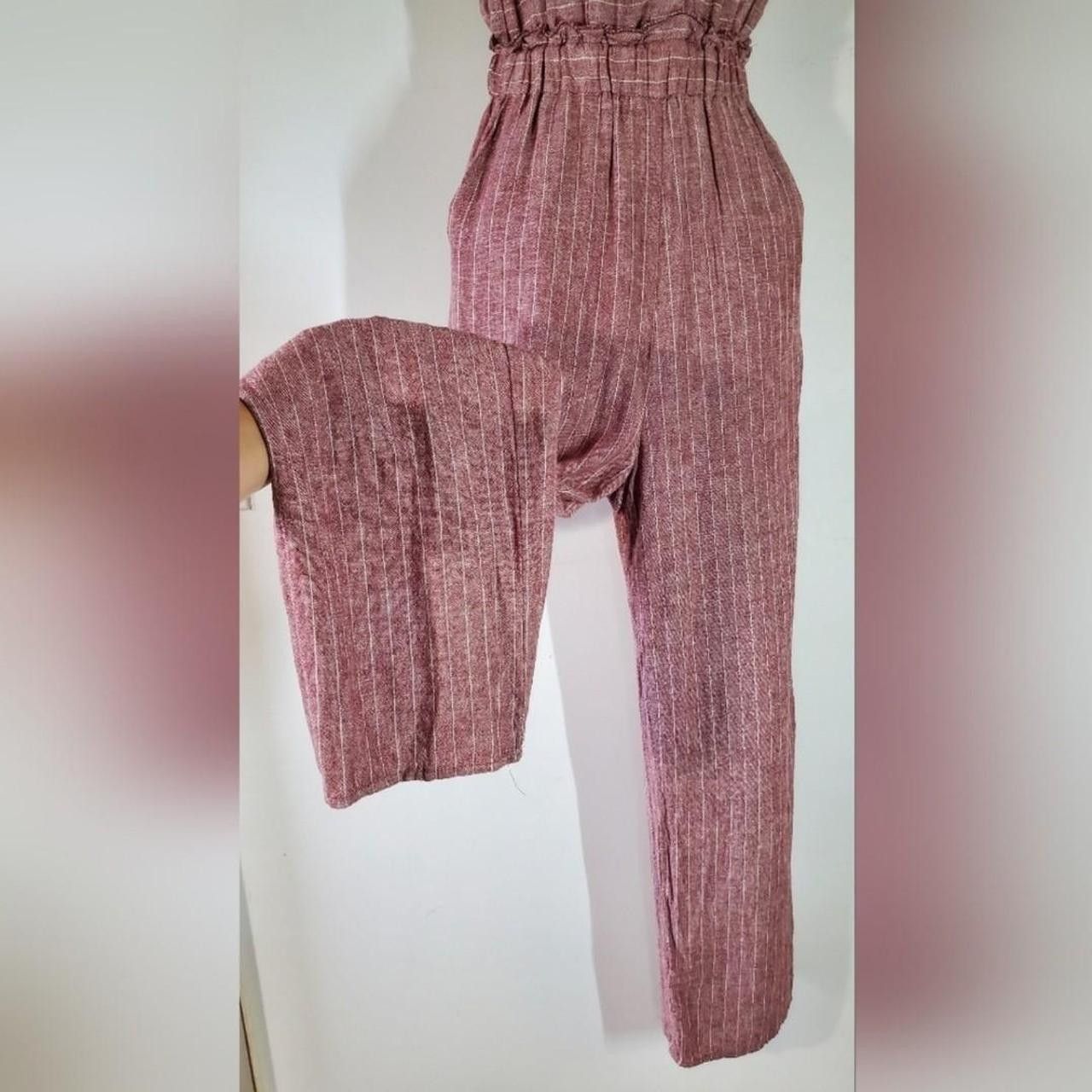 Other Romeo + Juliet Size S Couture Jumpsuit Overalls Linen Pocket Size 25" / US 0 / IT 36 - 9 Thumbnail