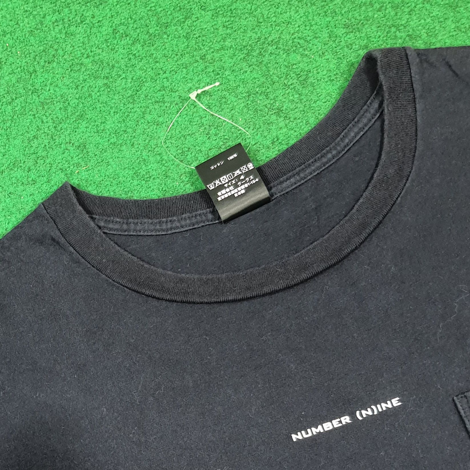 Number (N)ine Vintage Number Nine Spell Out Center Logo Tshirt C285N55 Size US L / EU 52-54 / 3 - 3 Thumbnail