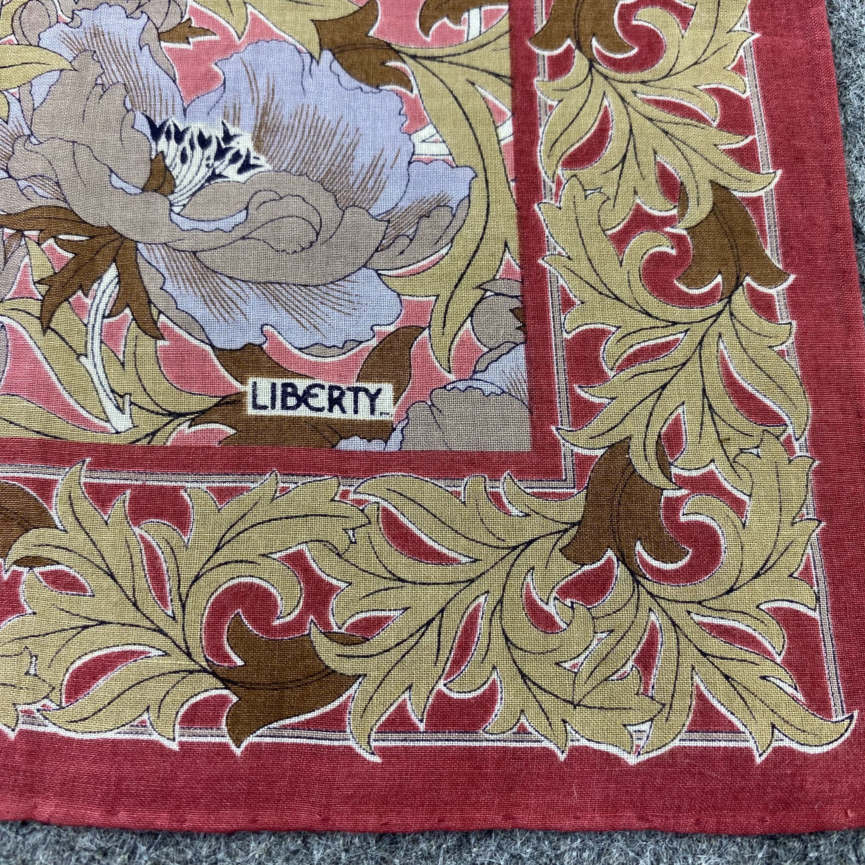 Liberty Liberty Handkerchief Neckerchief Bandana-B1643 Size ONE SIZE - 7 Thumbnail