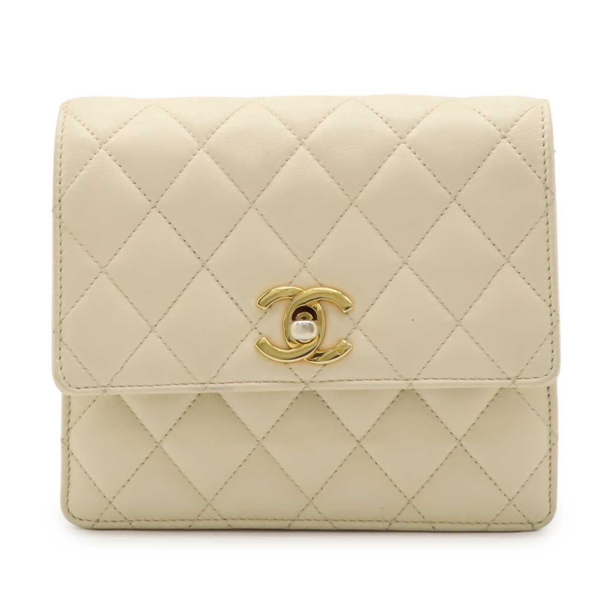 Chanel Chanel Chanel Matelasse Coco Mark Leather Waist Bag Leather Belt Bag Size ONE SIZE - 1 Thumbnail