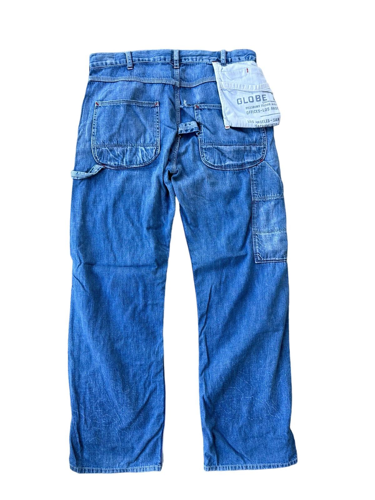Japanese Brand Denim & dungare sashiko carpenter jeans Size US 30 / EU 46 - 9 Thumbnail