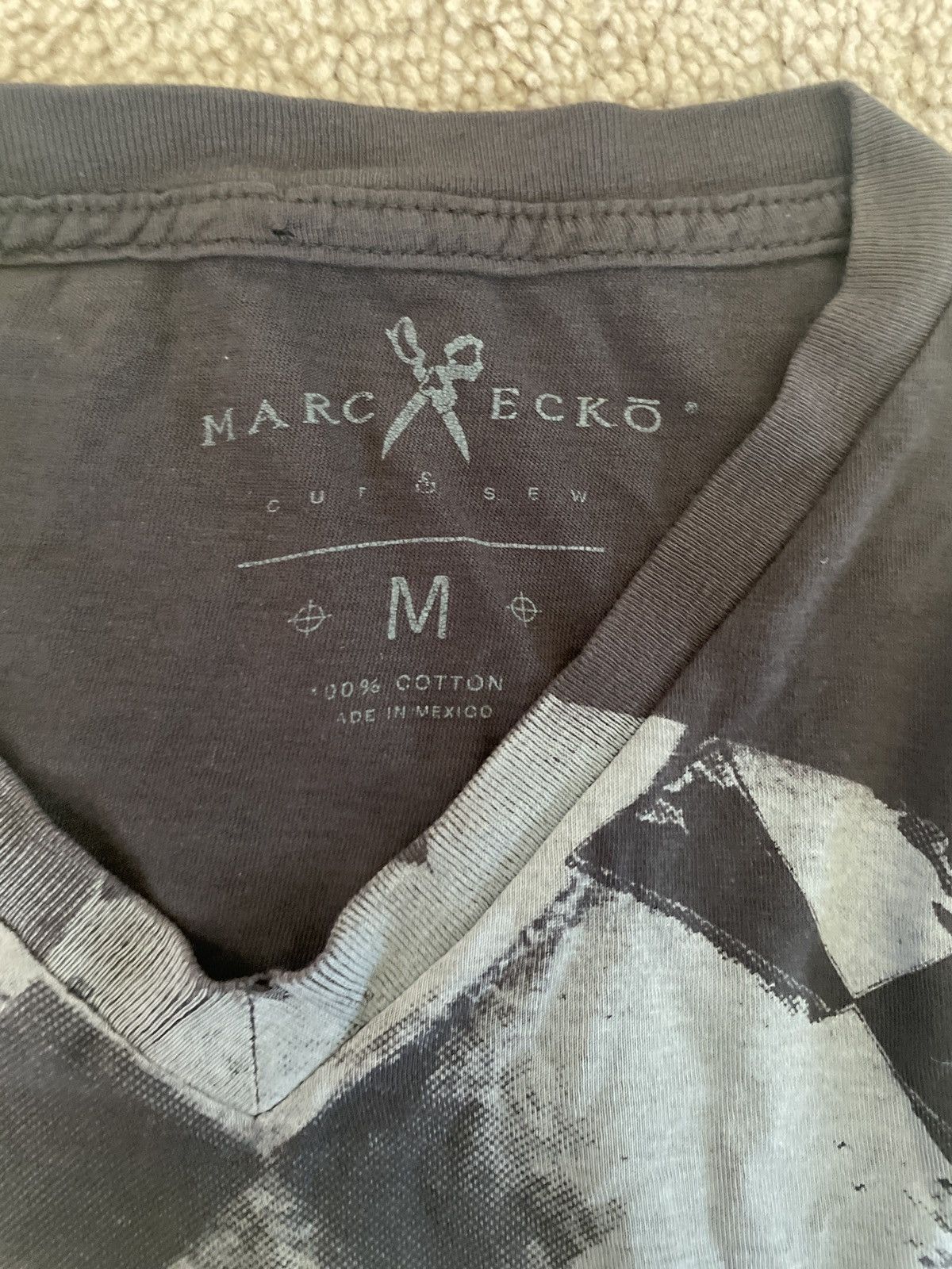 Marc Ecko × Vintage Vintage Marc Ecko cut & sew Marilyn tee Size US M / EU 48-50 / 2 - 2 Thumbnail