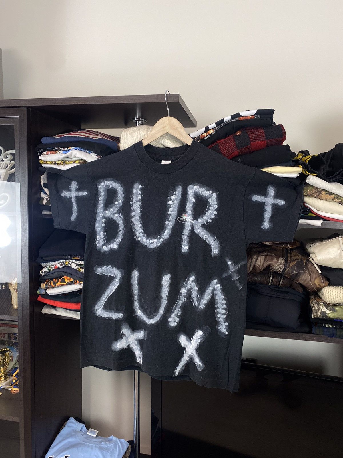 Band Tees × Vintage Vintage Y2K Burzum Custom Dye Music Tee Size US L / EU 52-54 / 3 - 1 Thumbnail