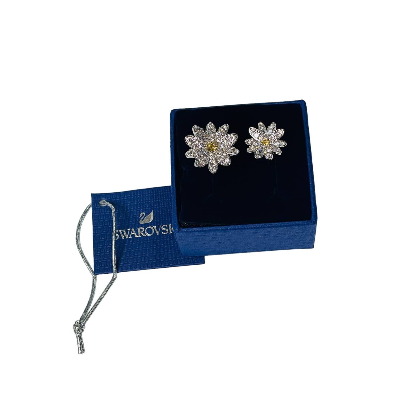 Swarovski Swarovski Eternal Flower open ring Flower SIZE 60/9 Size ONE SIZE - 4 Thumbnail
