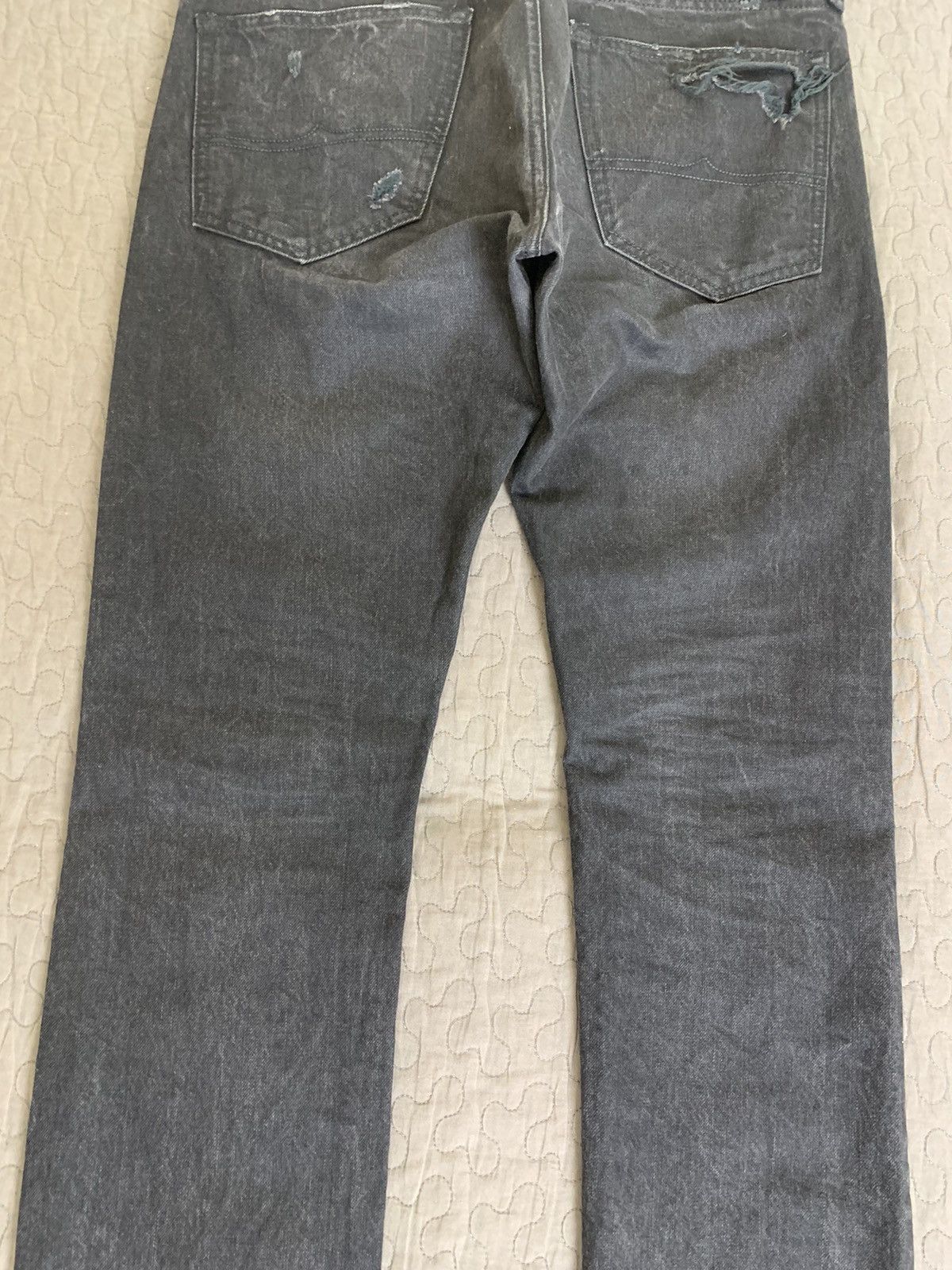 Denim & Supply Ralph Lauren × Ralph Lauren Denim & Supply Ralph Lauren Distressed Denim Slim Jeans Size US 32 / EU 48 - 22 Thumbnail