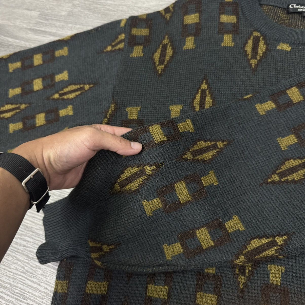 Christian Dior Monsieur 🔥 Vintage Christian Dior Monsieur Knit Sweater Size US L / EU 52-54 / 3 - 6 Thumbnail