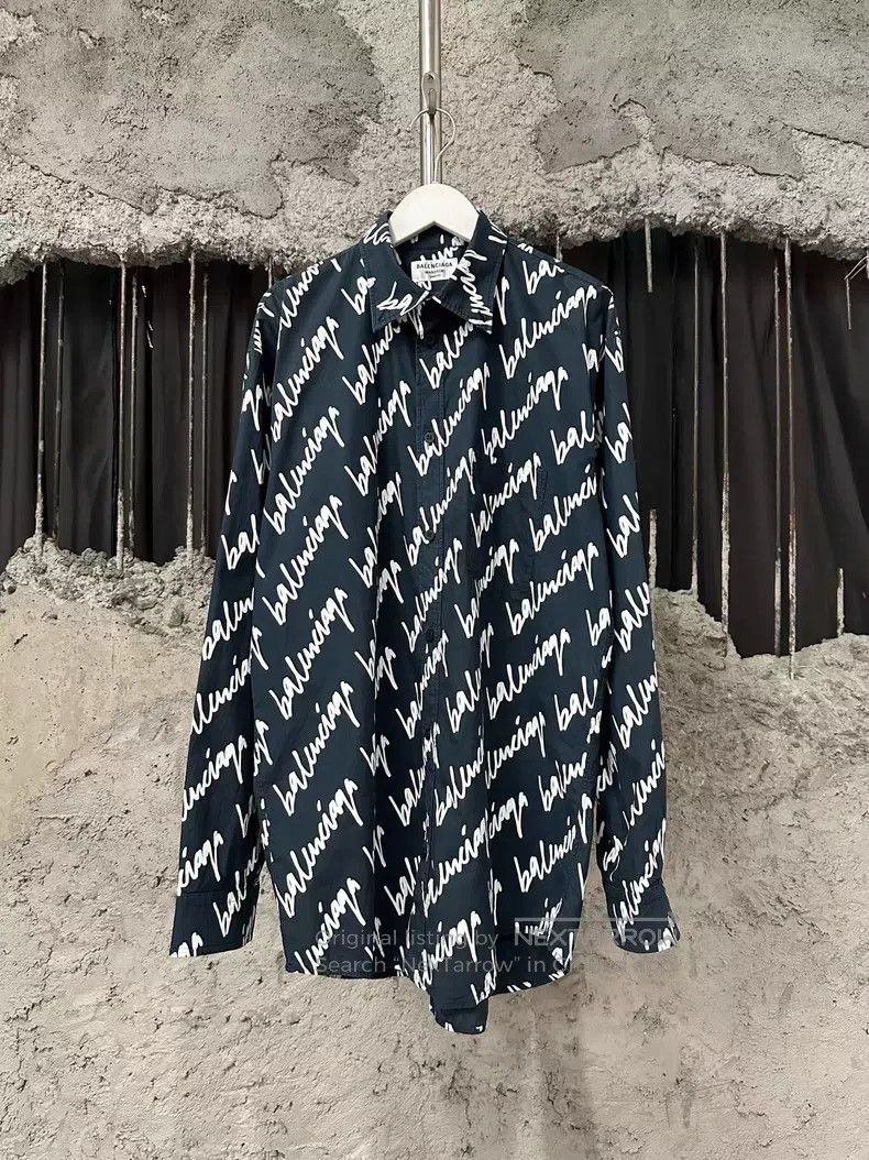 Balenciaga Balenciaga Shirt Size XXS / US 00 / IT 34 - 1 Thumbnail