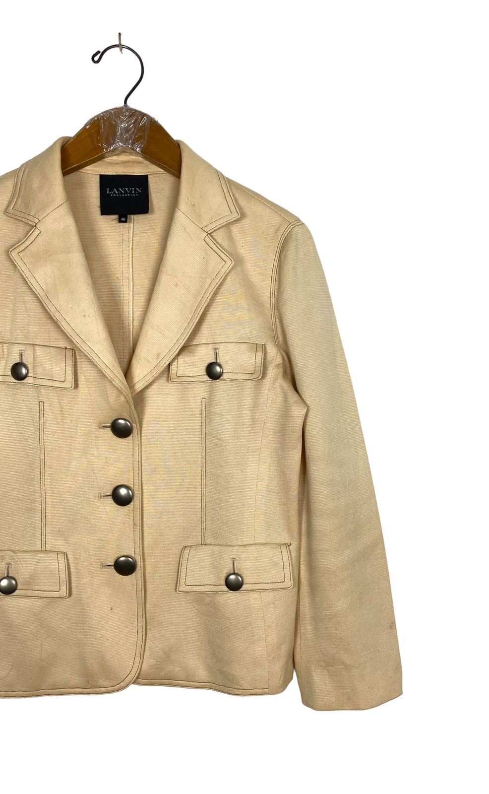 Lanvin Rare‼️ Lanvin Collection Safari Jacket Size S / US 4 / IT 40 - 3 Thumbnail