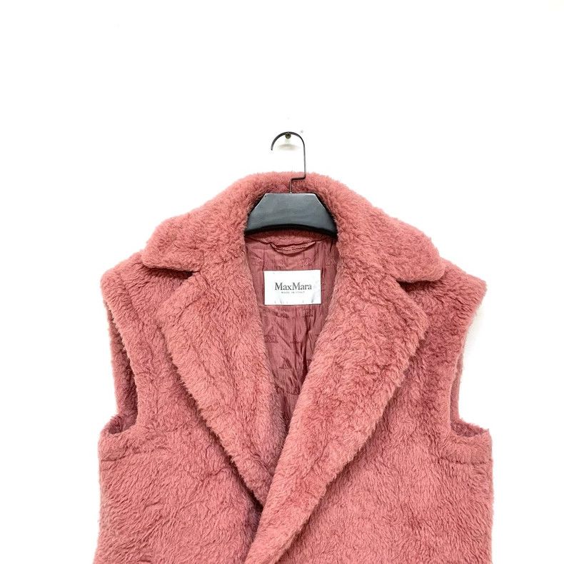 Max Mara Max Mara Pink Teddy Vest Size S / US 4 / IT 40 - 5 Thumbnail