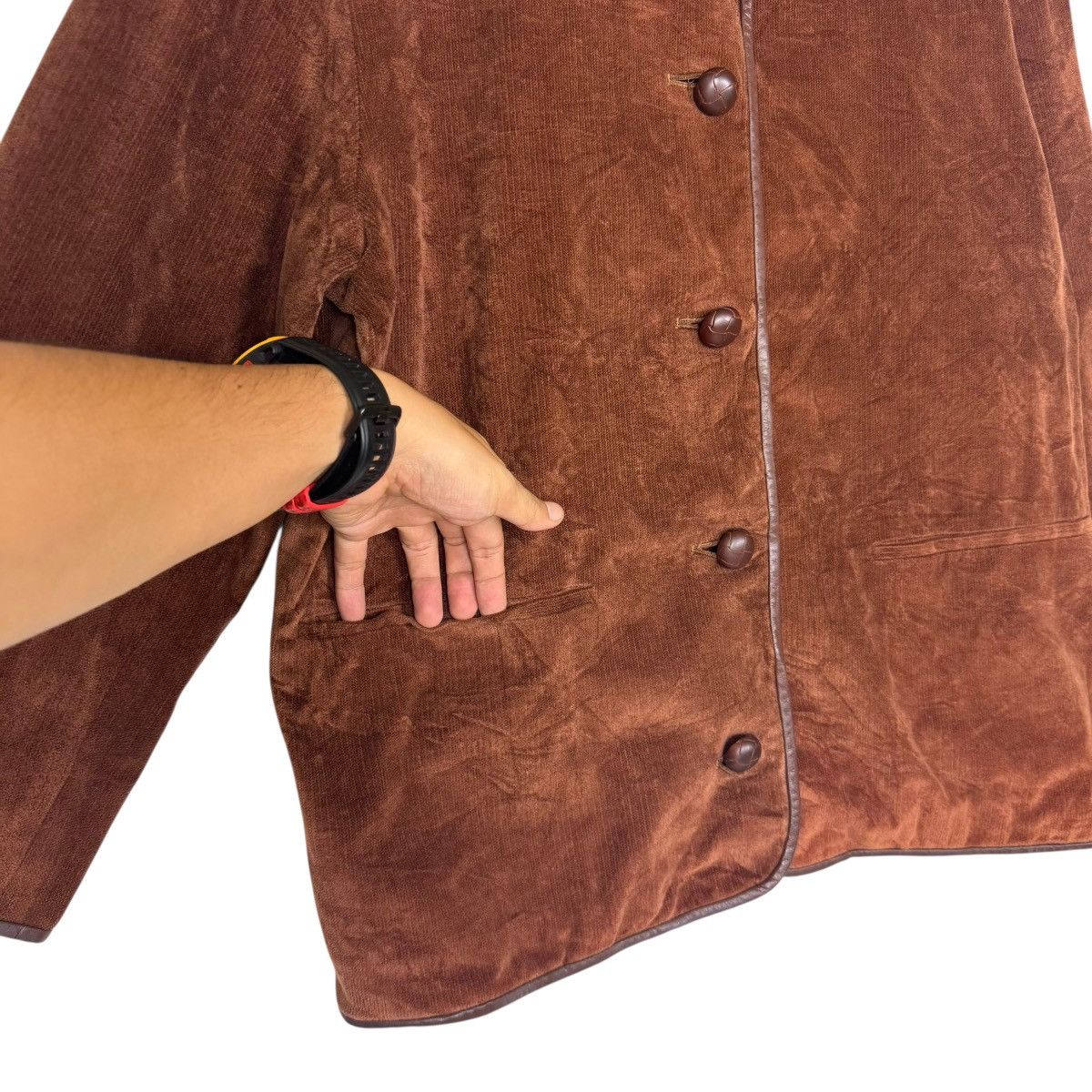 Mademoiselle Non Non 🔥LAST PRICE🔥Mademoiselle Non Non Corduroy Button Up Jacket Size US M / EU 48-50 / 2 - 7 Thumbnail
