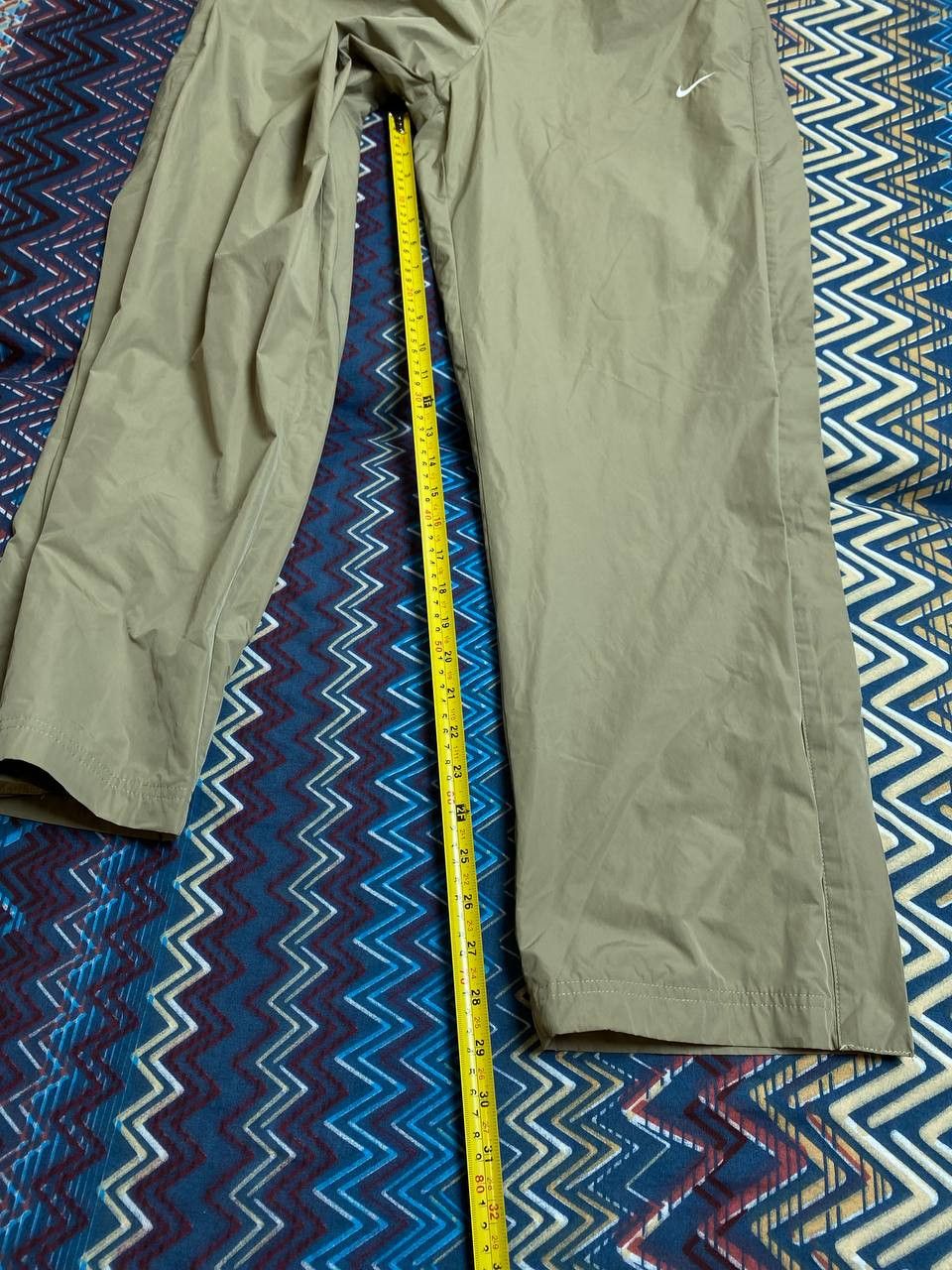 Nike × Vintage Nike Vintage Pants Baggy Sweatpants Drill Japanese Hype Y2K Size US 30 / EU 46 - 12 Thumbnail