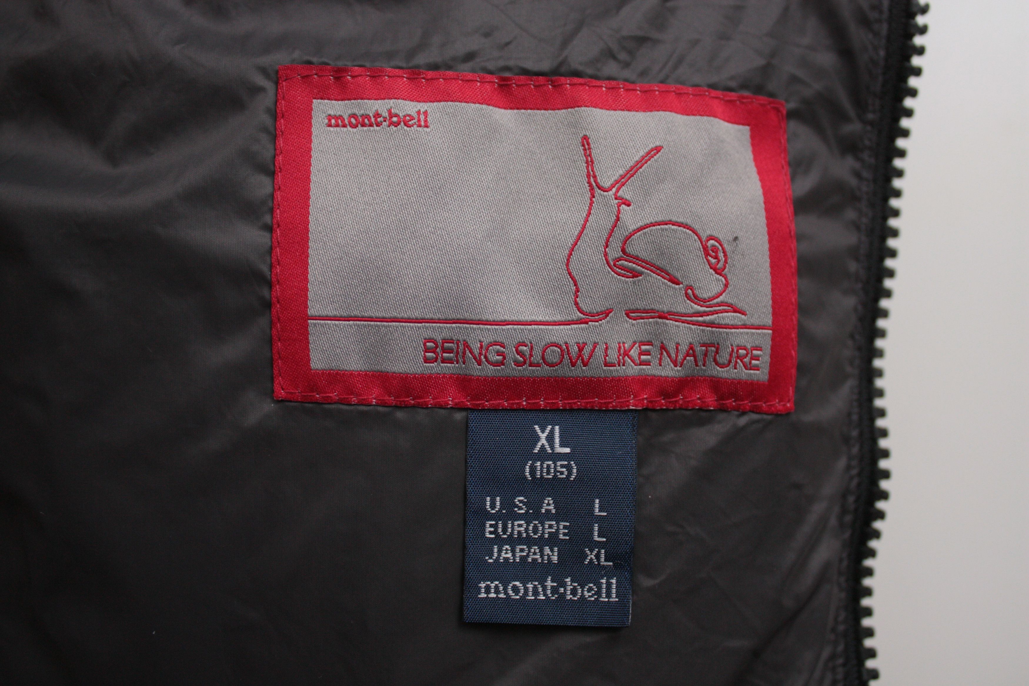Montbell Montbell Black Red Puffer Down Jacket Men's Large Size US L / EU 52-54 / 3 - 7 Thumbnail
