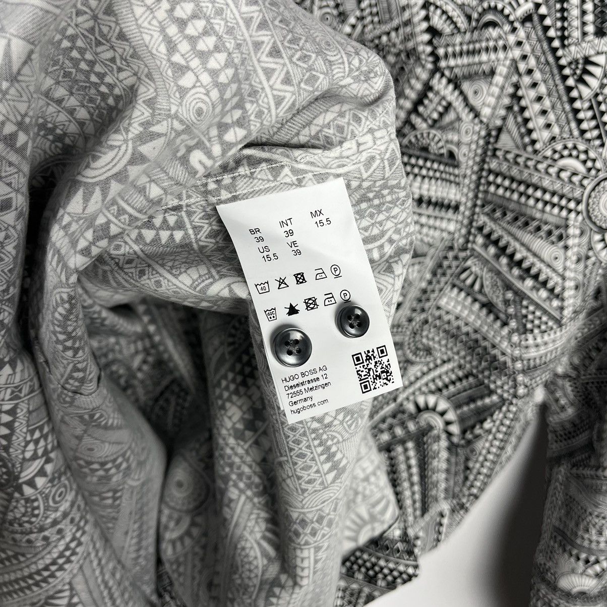 Hugo Boss NWT Hugo Boss x Meissen capsule collection abstract shirt Size US M / EU 48-50 / 2 - 7 Thumbnail