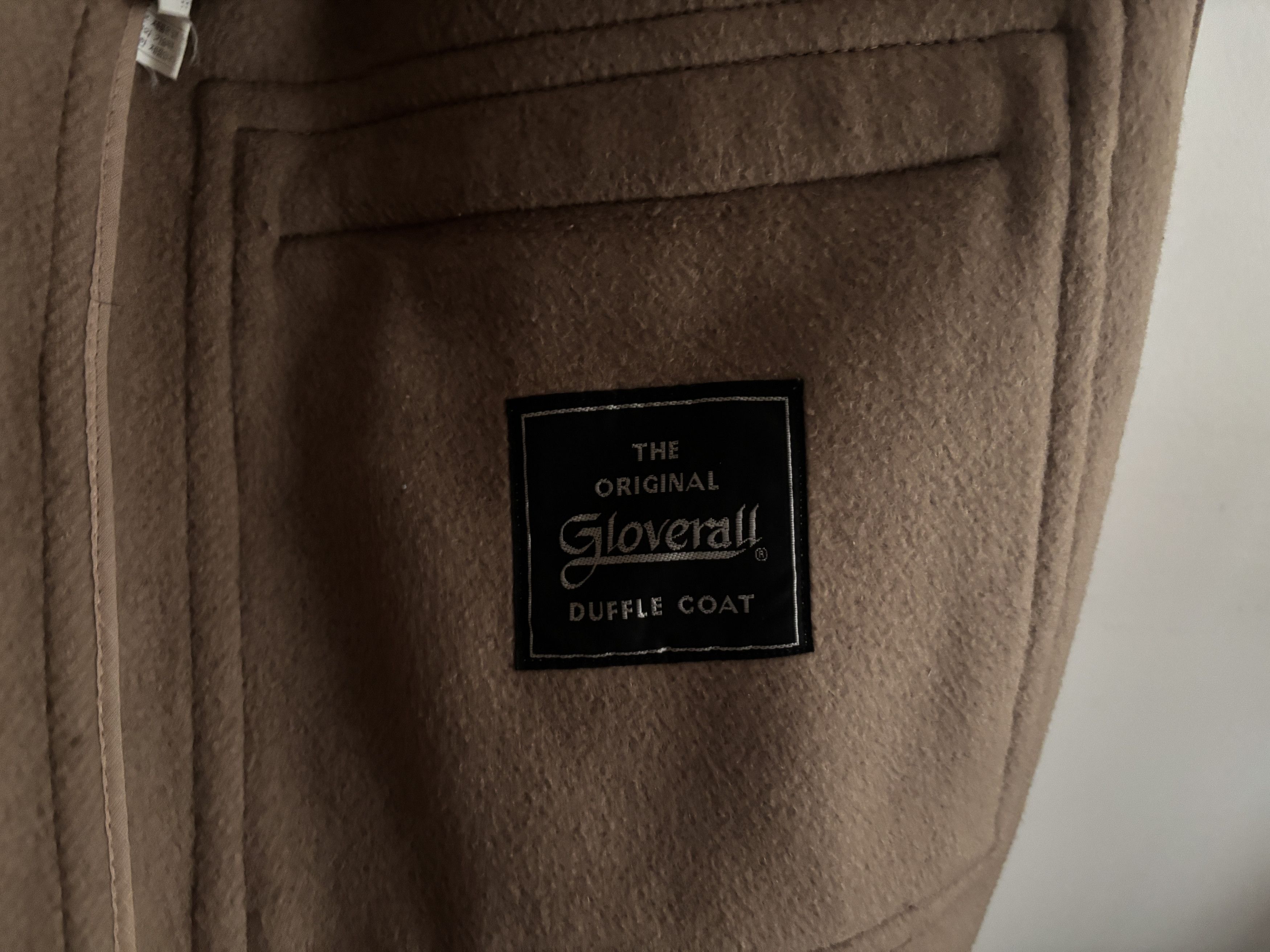 Gloverall J. Press Duffle Coat England Tan Wool Overcoat - 38/ Medium Size US M / EU 48-50 / 2 - 8 Thumbnail