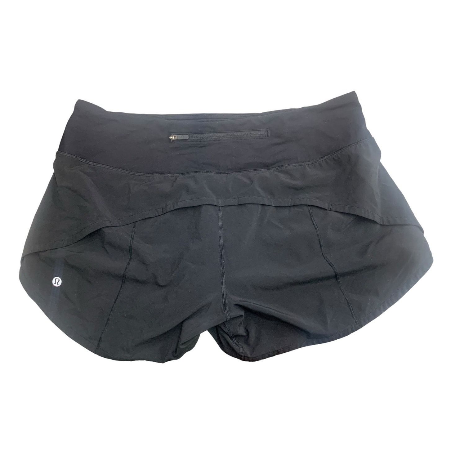 Lululemon Lululemon Speed Up High-Rise Lined Short 4" in Black SZ 10 Size 32" / US 10 / IT 46 - 3 Thumbnail