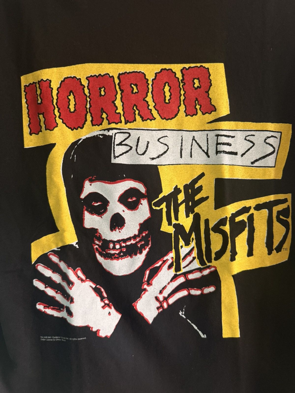 Misfits Deadstock 2001 Misfits "Horror Business" Tee - L - Unworn Size US L / EU 52-54 / 3 - 5 Thumbnail