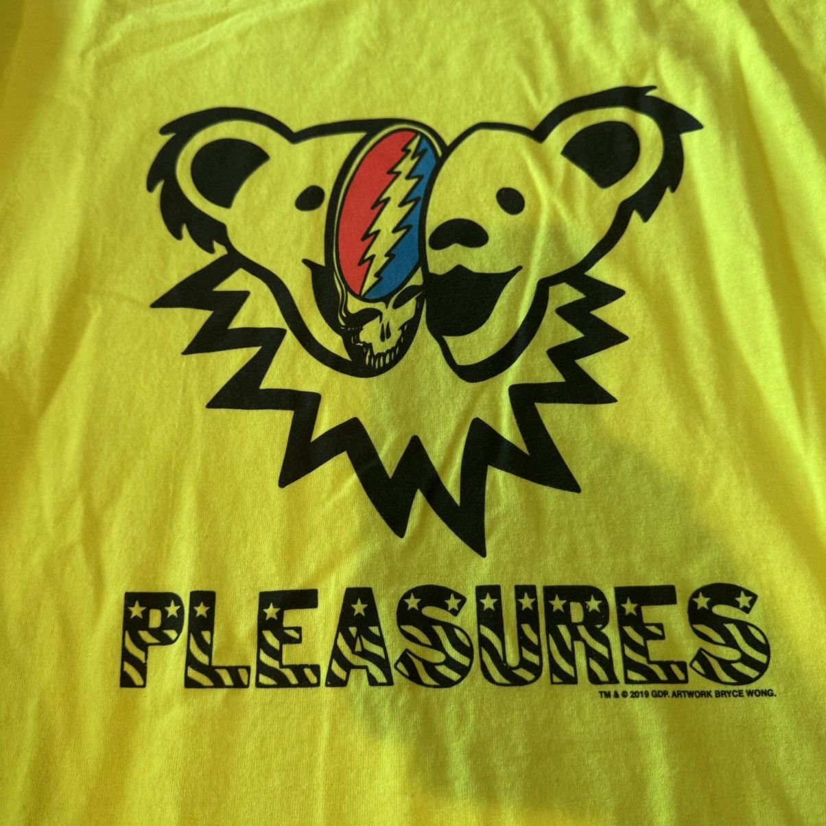 【PLEASURES】プレジャーズ Pleasures Dead Tee PLEASURES x Joy Division HANDS T-SHIRT BLACK （プレジャーズ